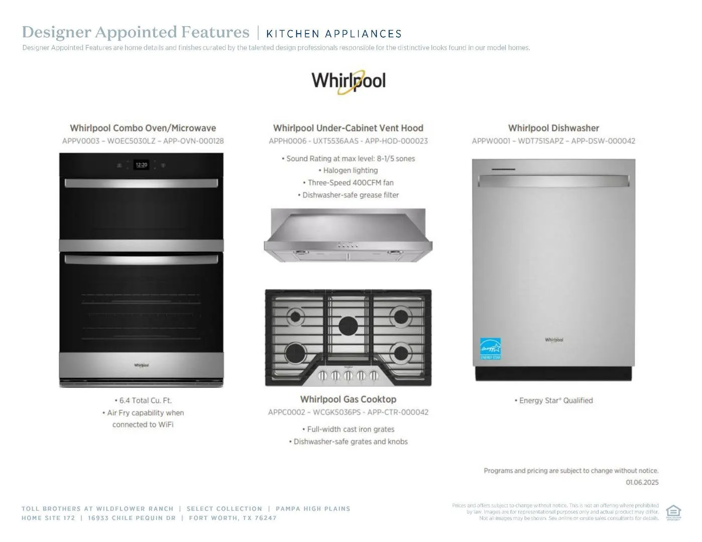 Wildflower Ranch Select-Kitchen Selections