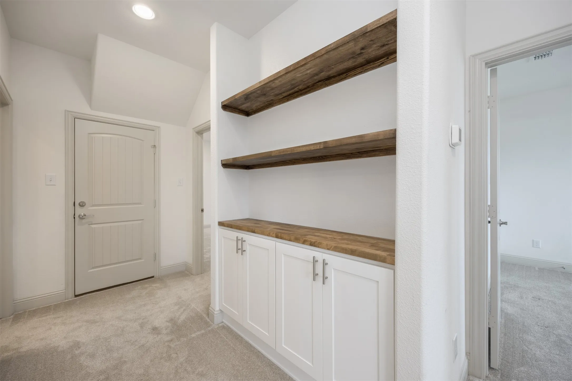 Decorative area upstairs