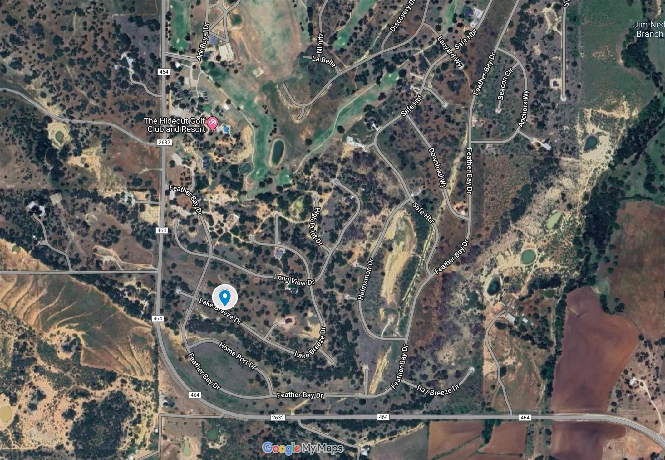 Aerial Survey. Depicting the property's geographical location and surrounding infrastructure