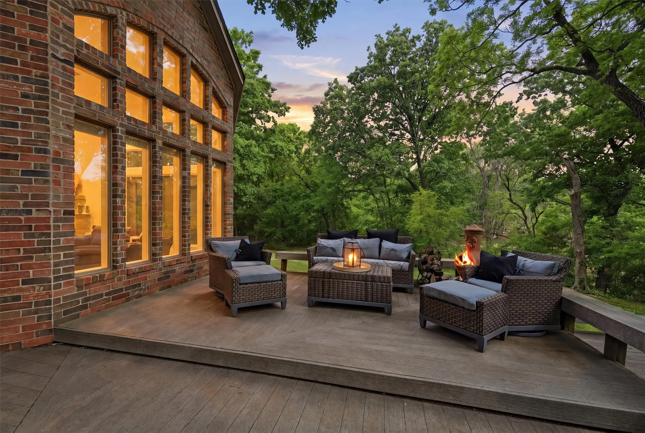 Awesome multi level deck
