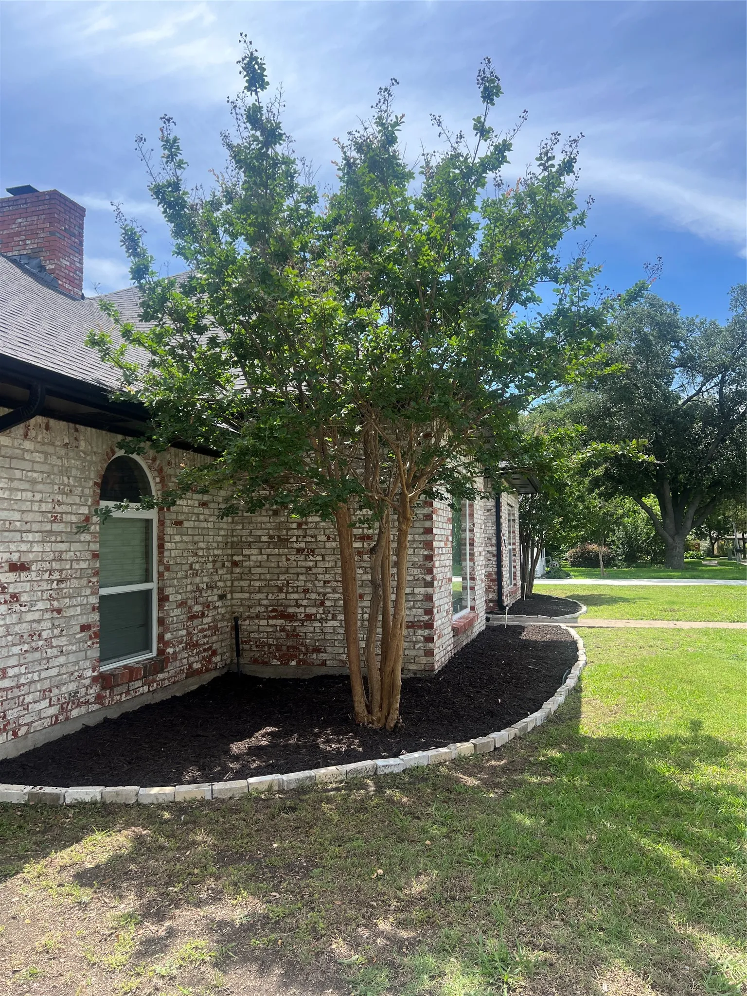 Front side view