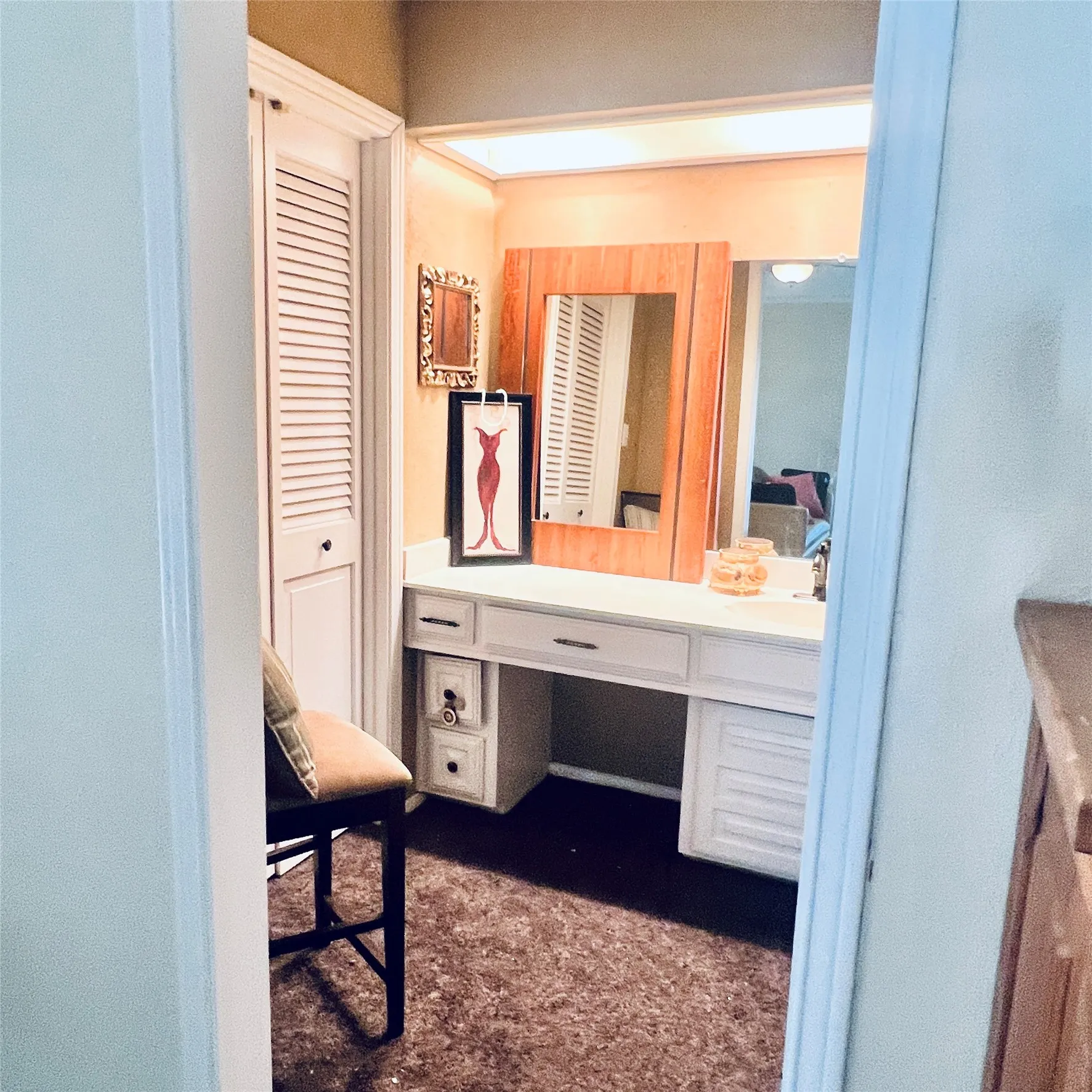 Primary Bathroom one of two vanities