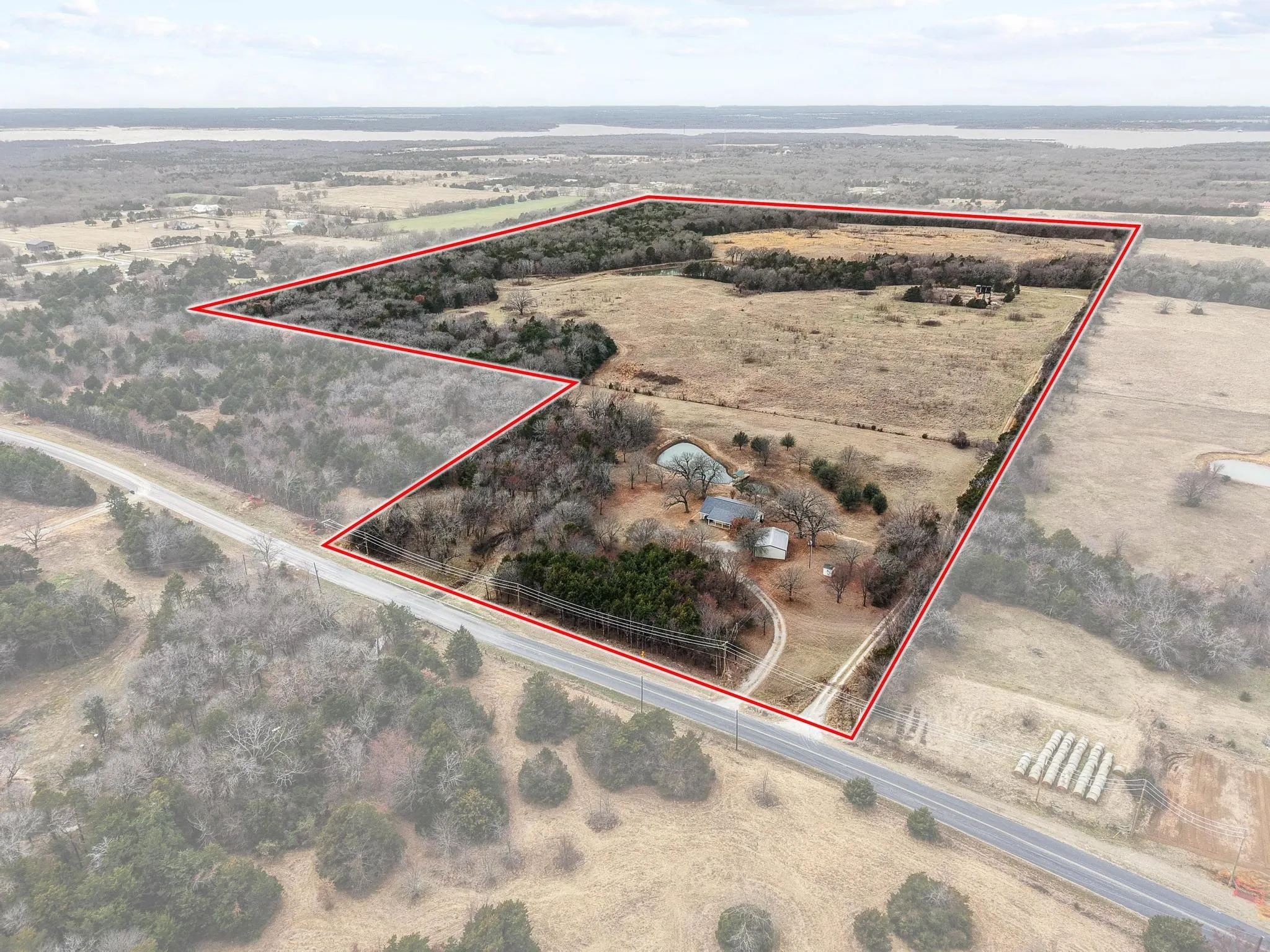 Entire property, back 50 is not cut out in this image!