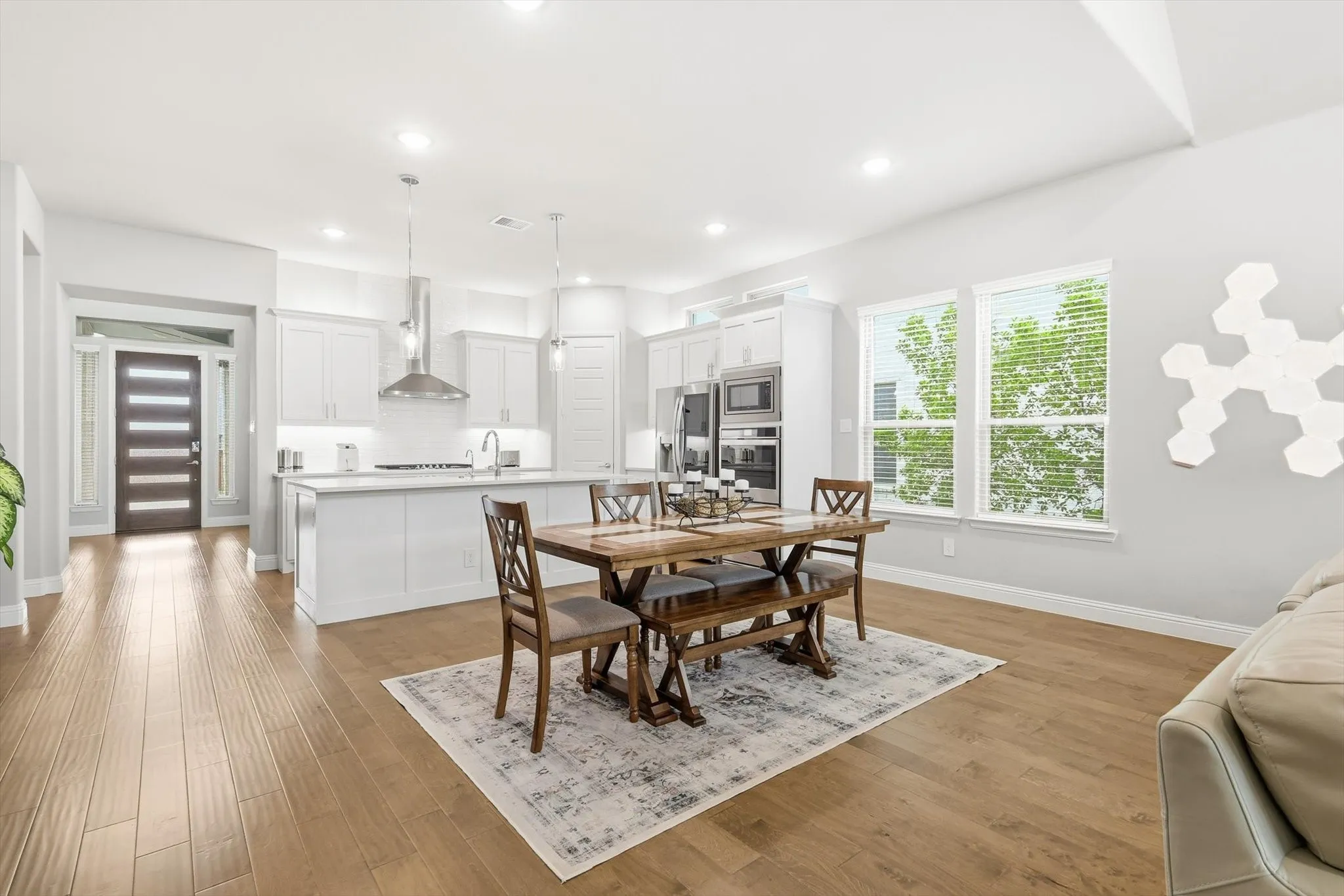 Open Concept Dining Area