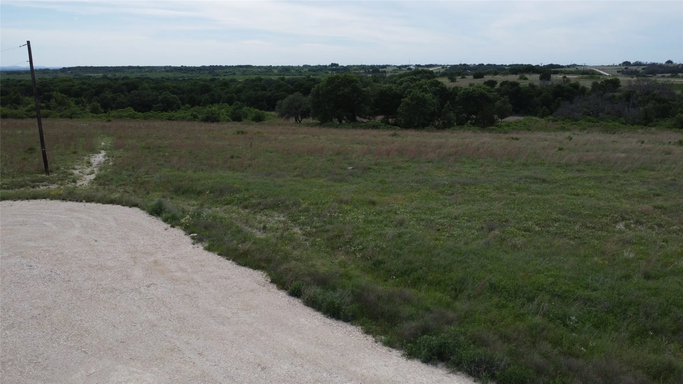 End of road facing into property