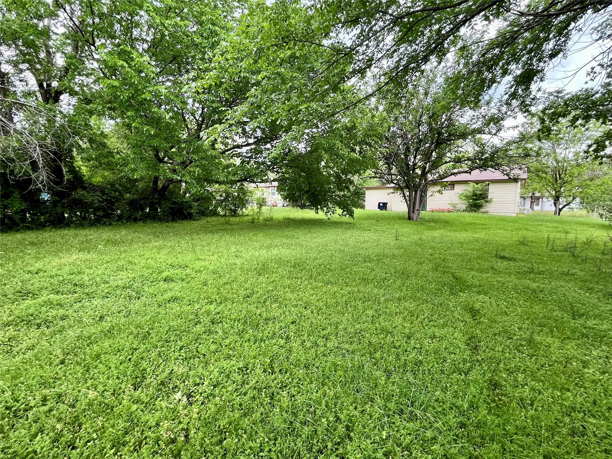 Notice large backyard.