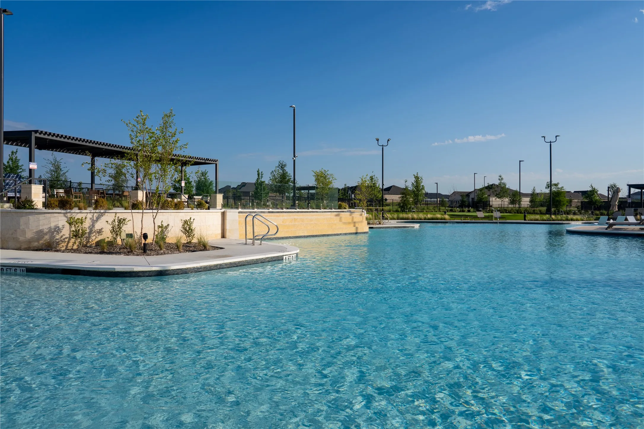 Resort style pool