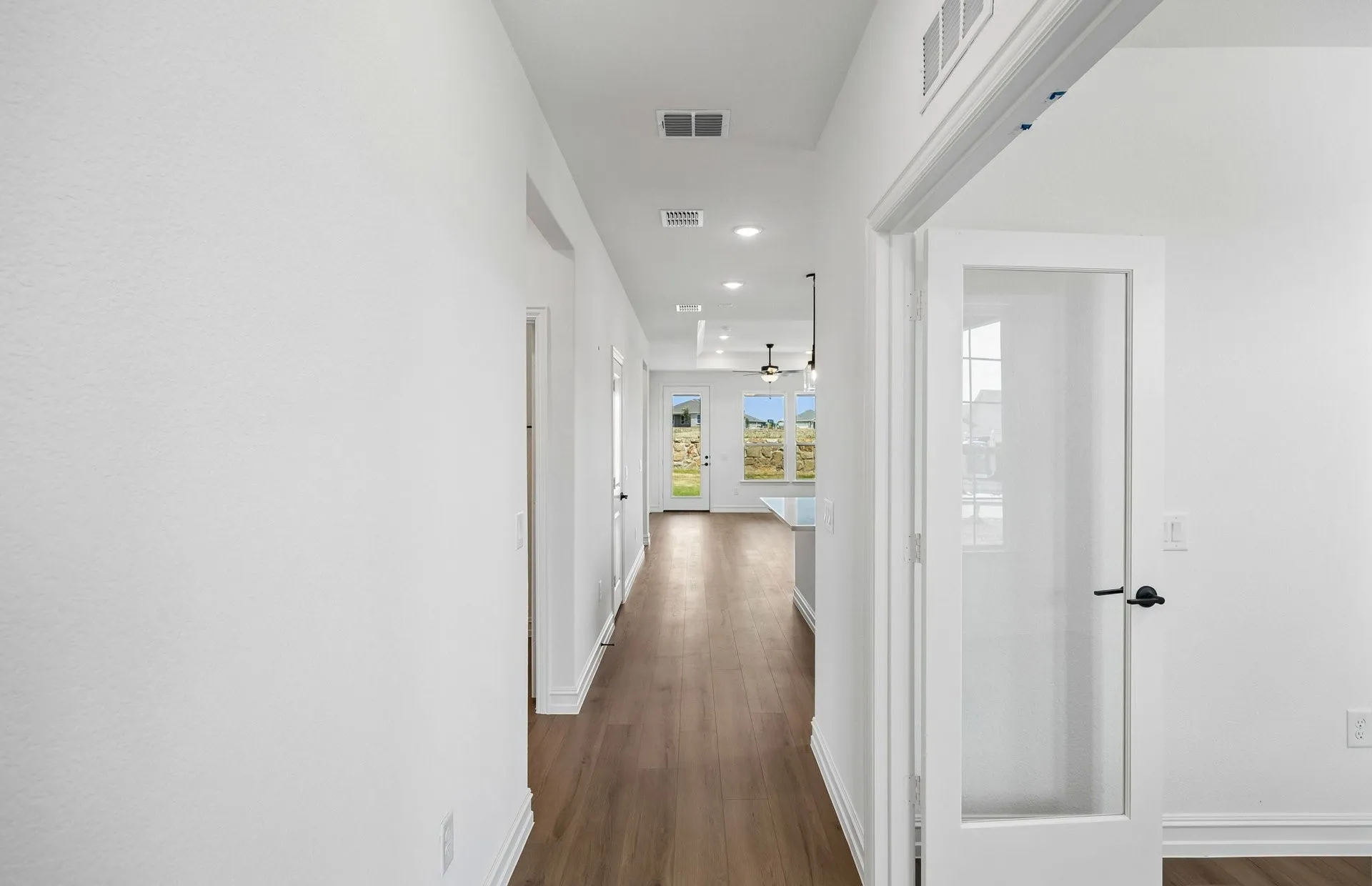 Entrance foyer to home