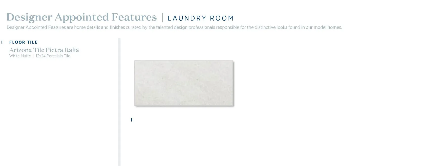 Pampa Classic-Laundry Room Selections