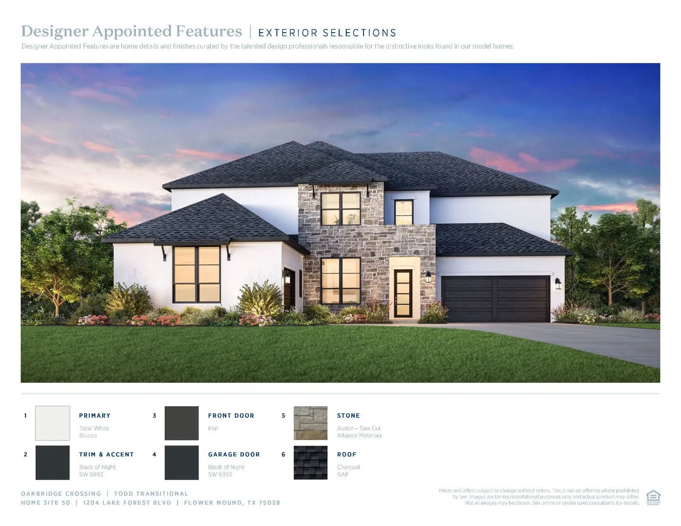Todd Transitional-Exterior Selections