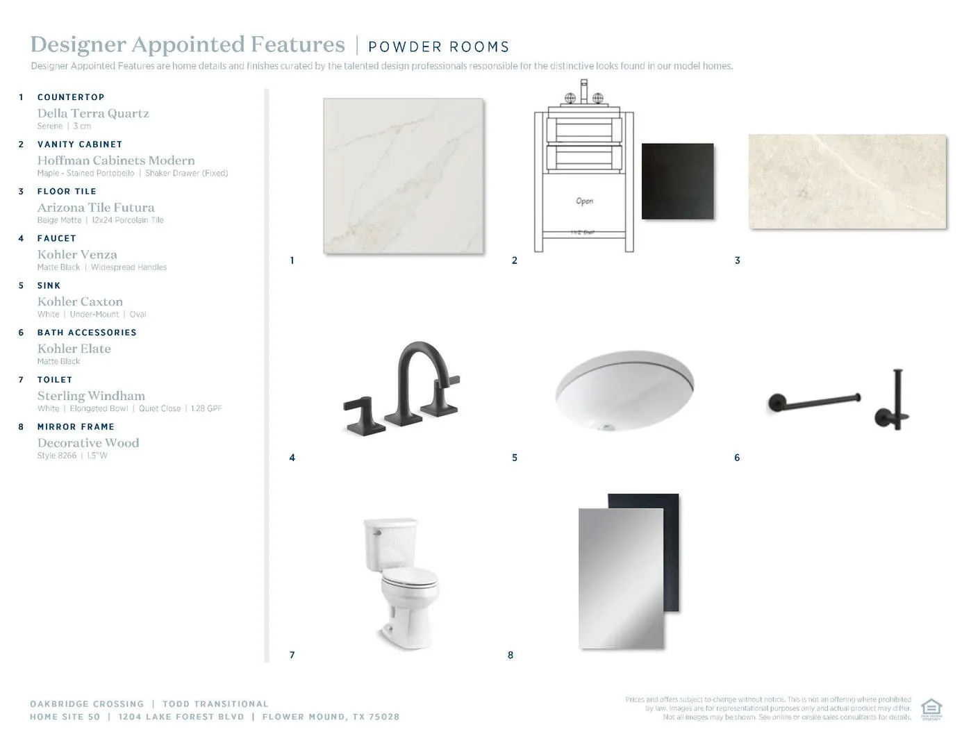Todd Transitional-Primary Bath Selections