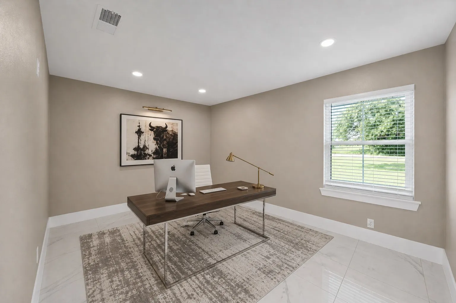 Office Virtually Staged