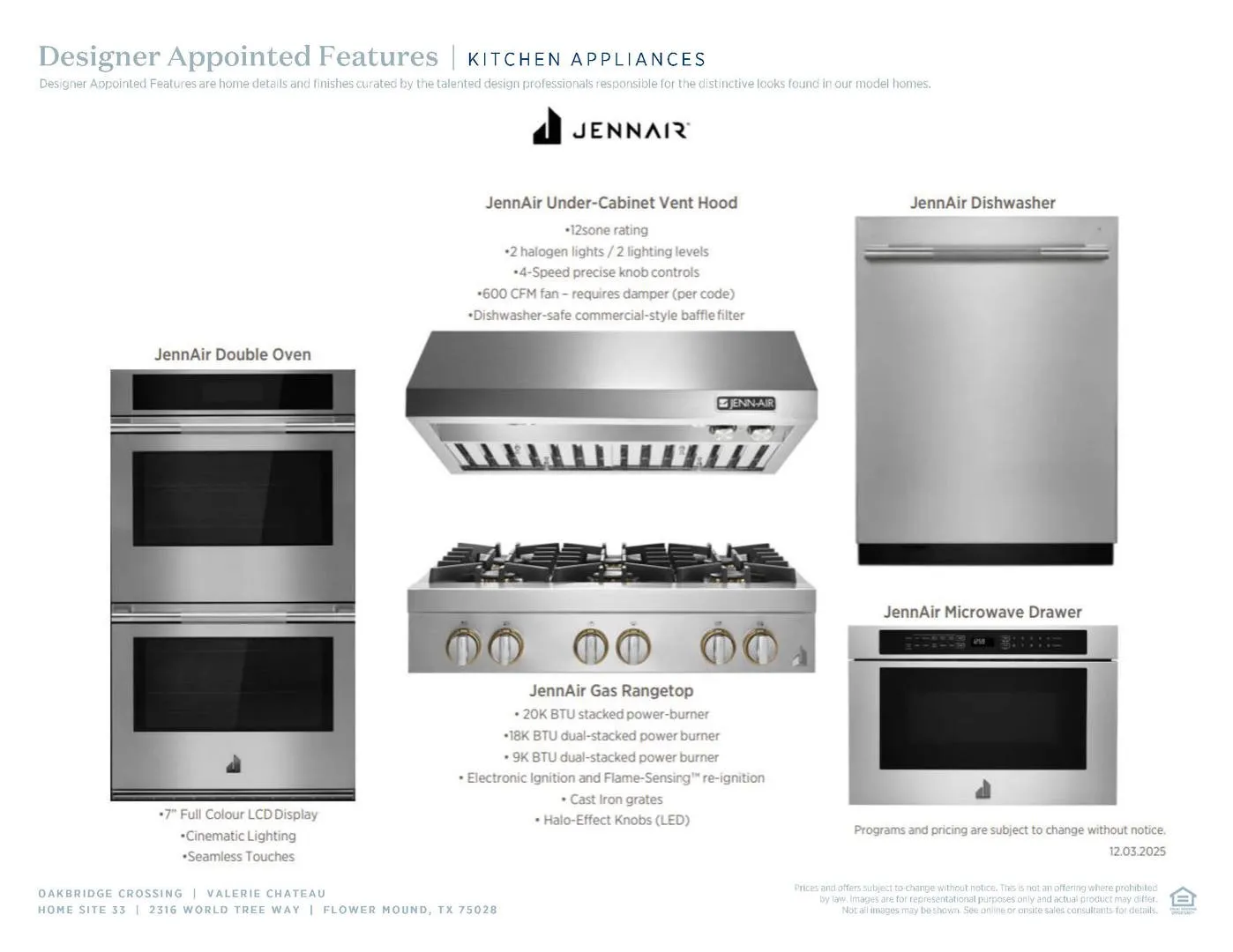 Valerie Chateau-Kitchen Selections
