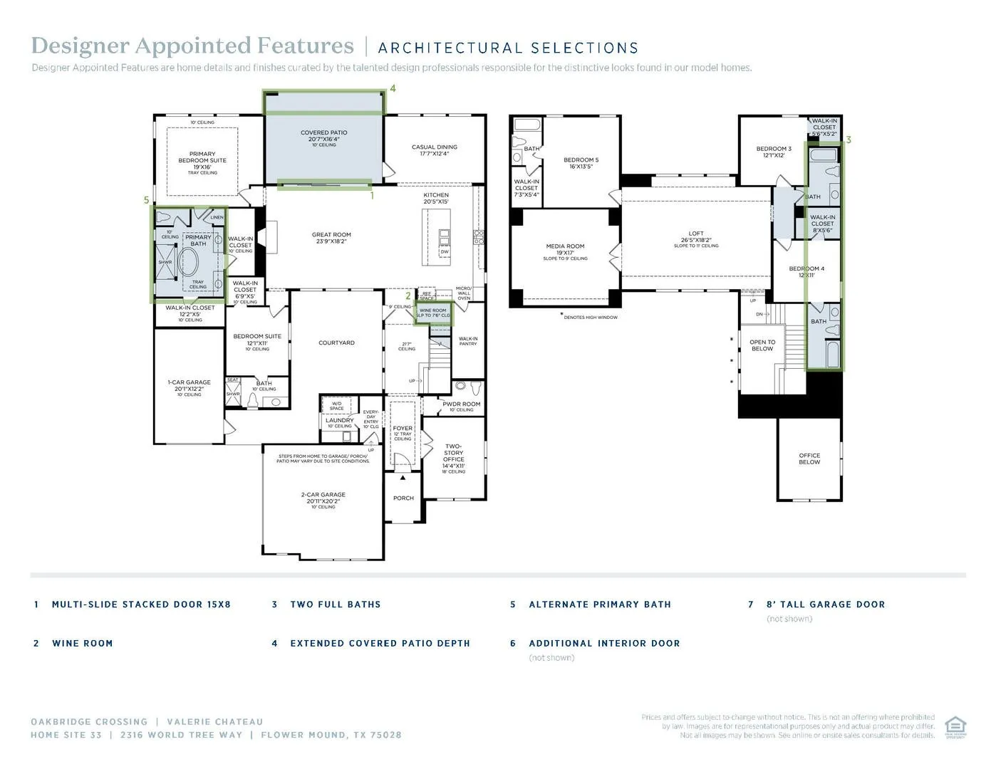 Valerie Chateau-Floor Plan