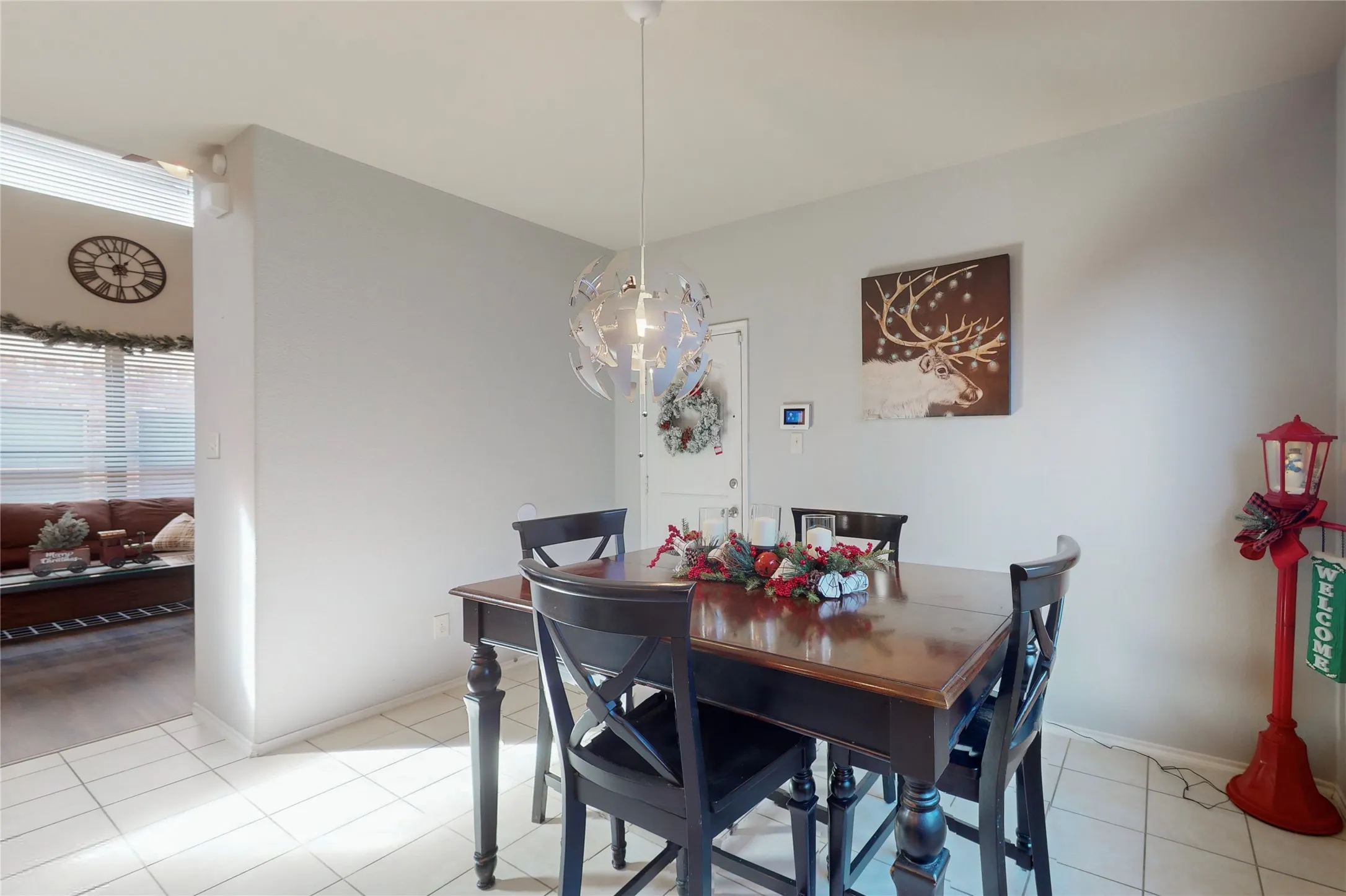 Lovely dining area.