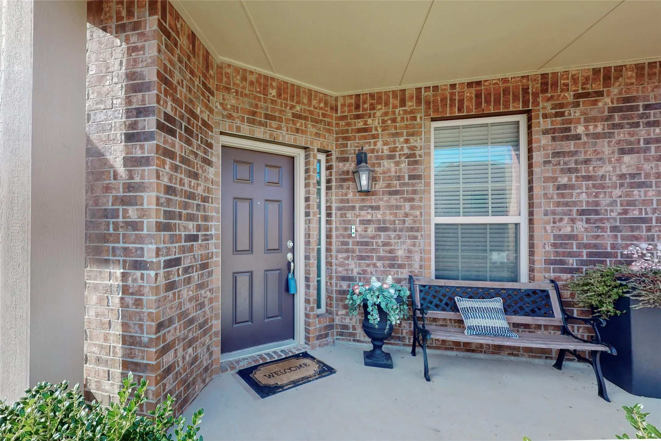 Front door.