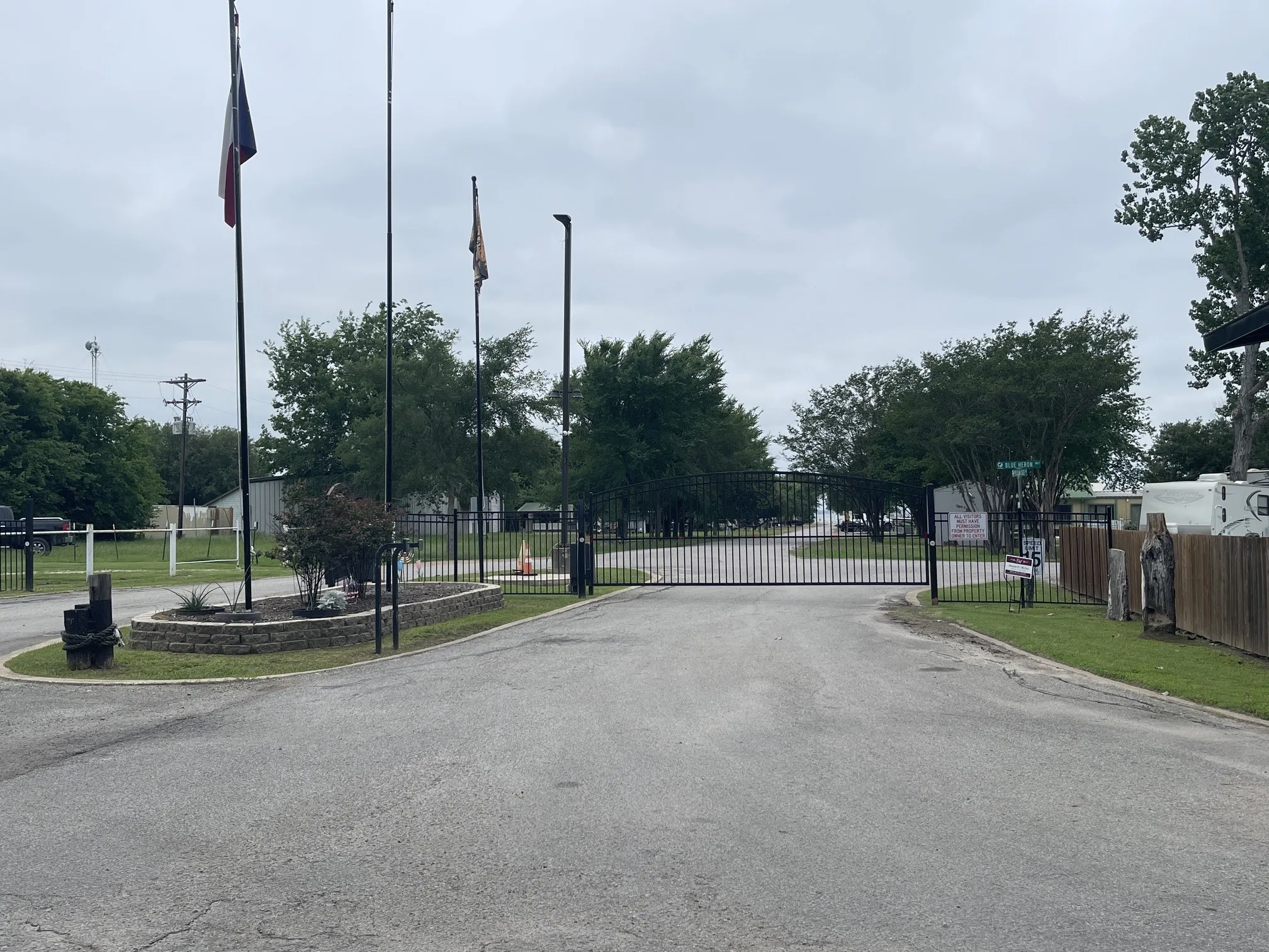 gated entry