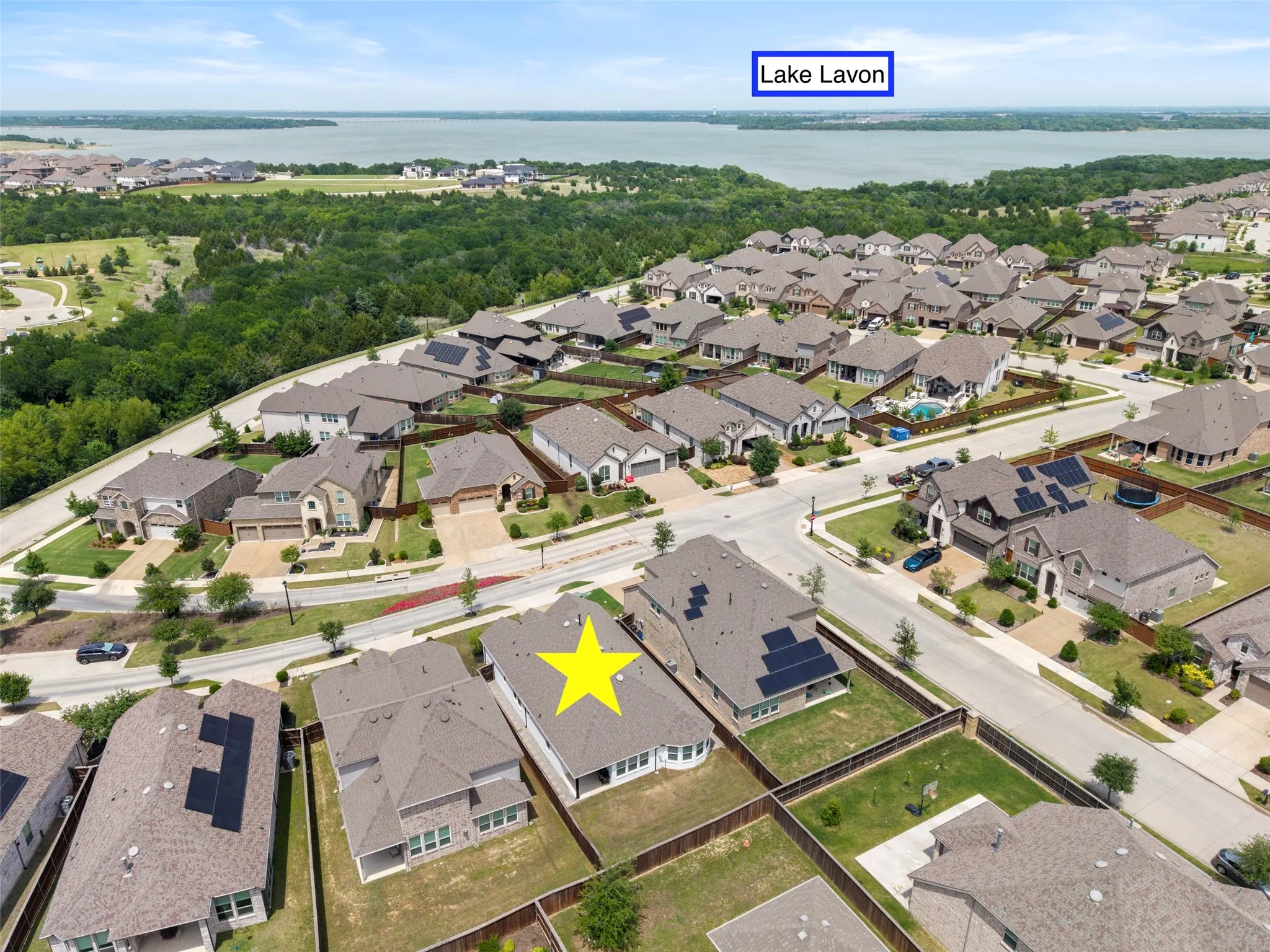 Close to Lake Lavon