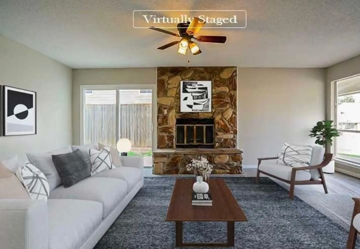 virtually staged