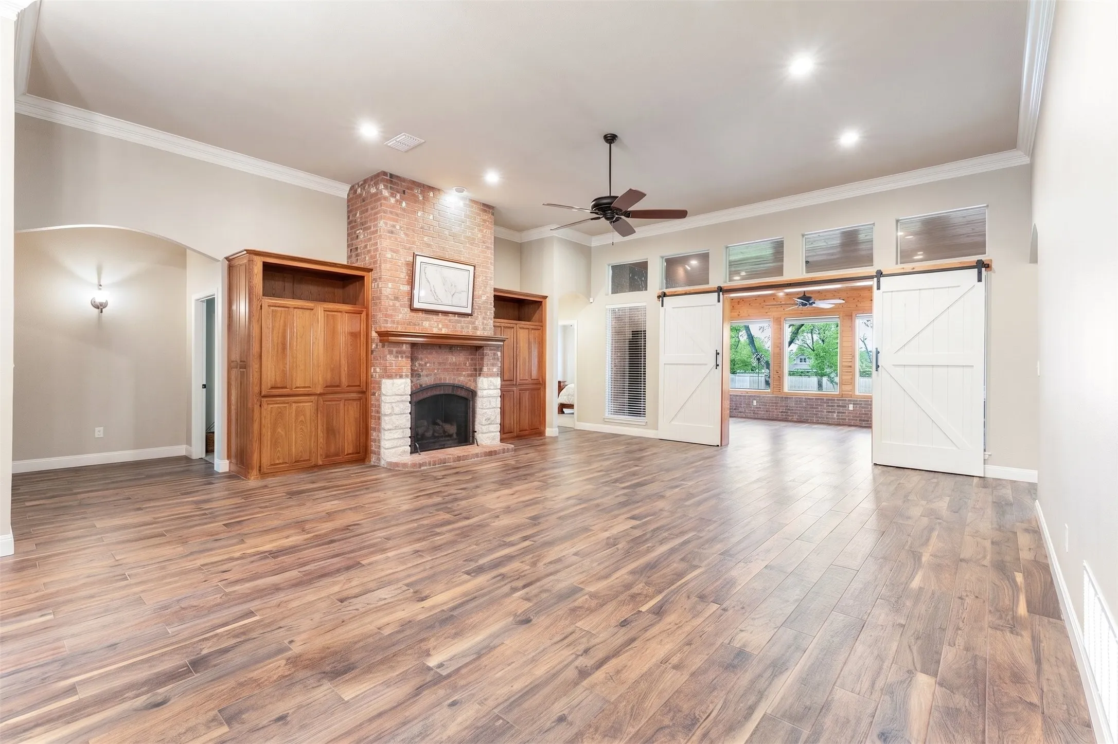 Furniture virtually removed