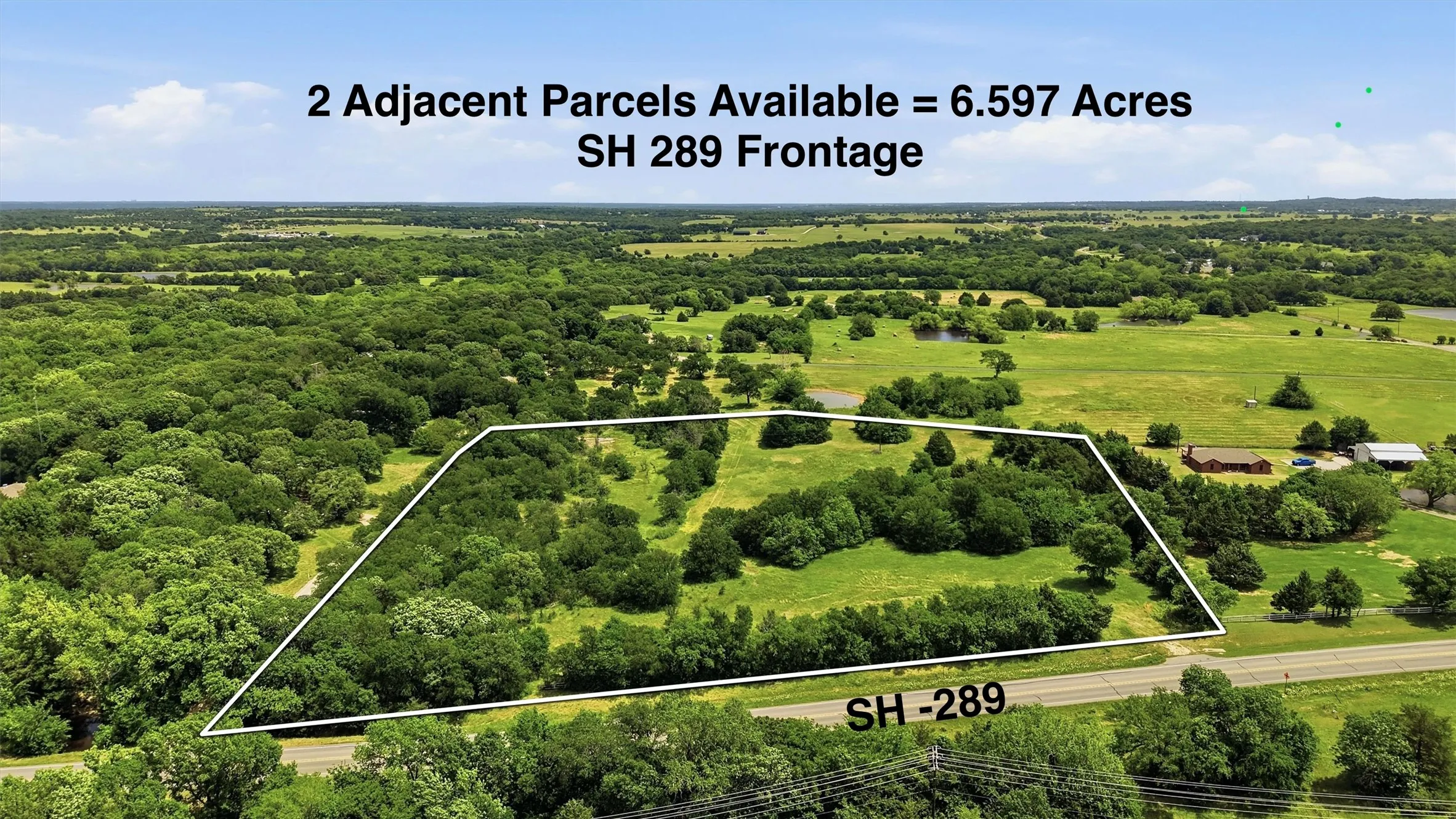There is an additional 3.269 Acre Parcel available for sale. See MLS # in listing description for info