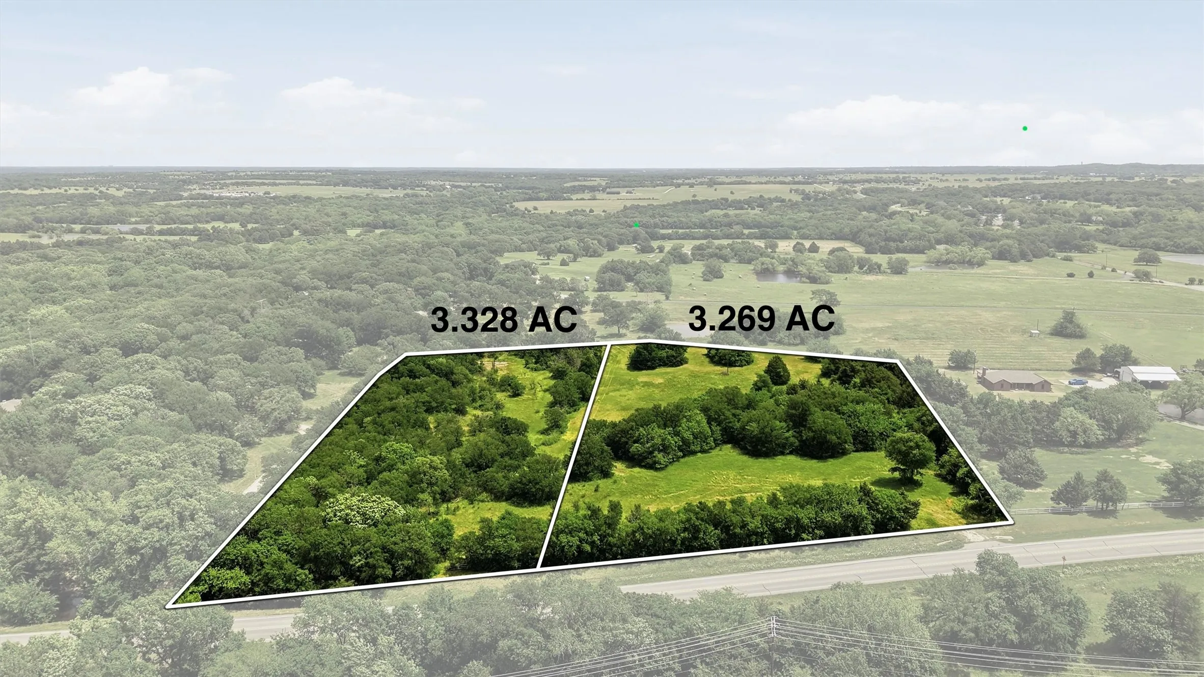 There is an additional 3.269 Acre Parcel available for sale. See MLS # in listing description for info