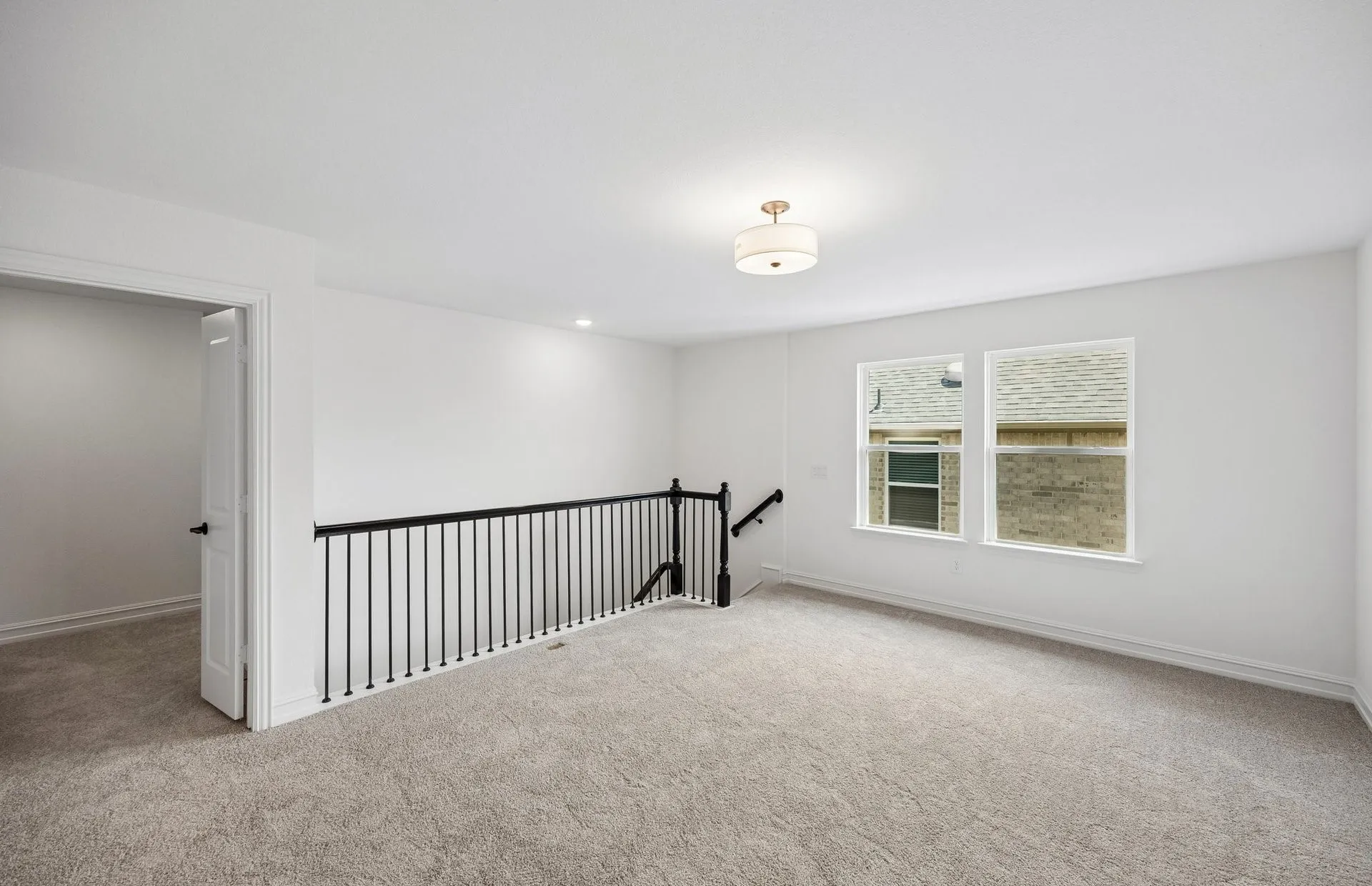 Loft on second level