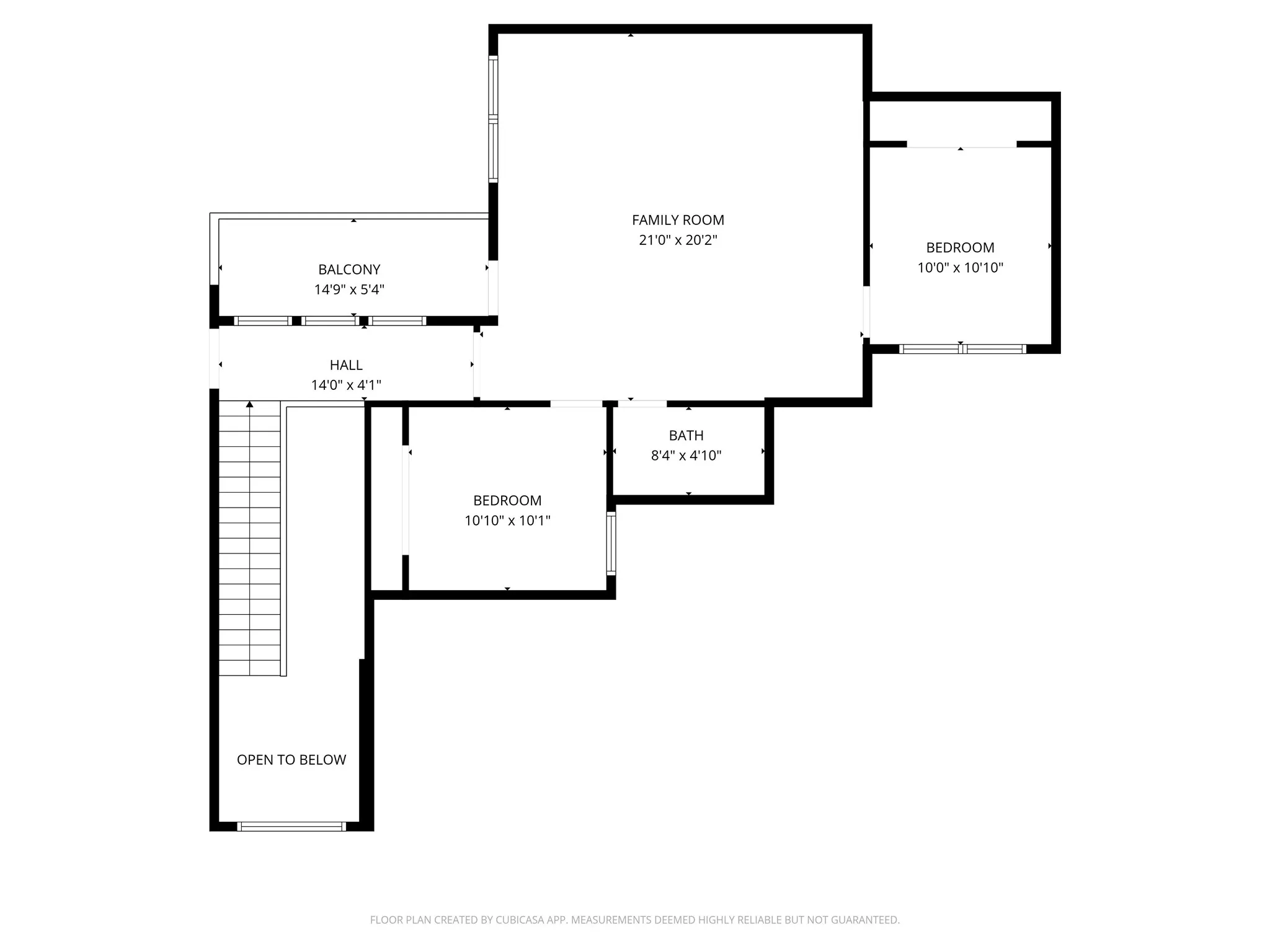Upstairs space with a huge game room, two bedrooms and a full bathroom