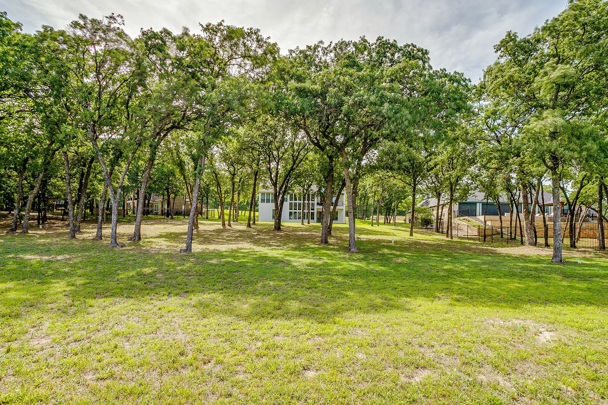 Heavily Treed Lot