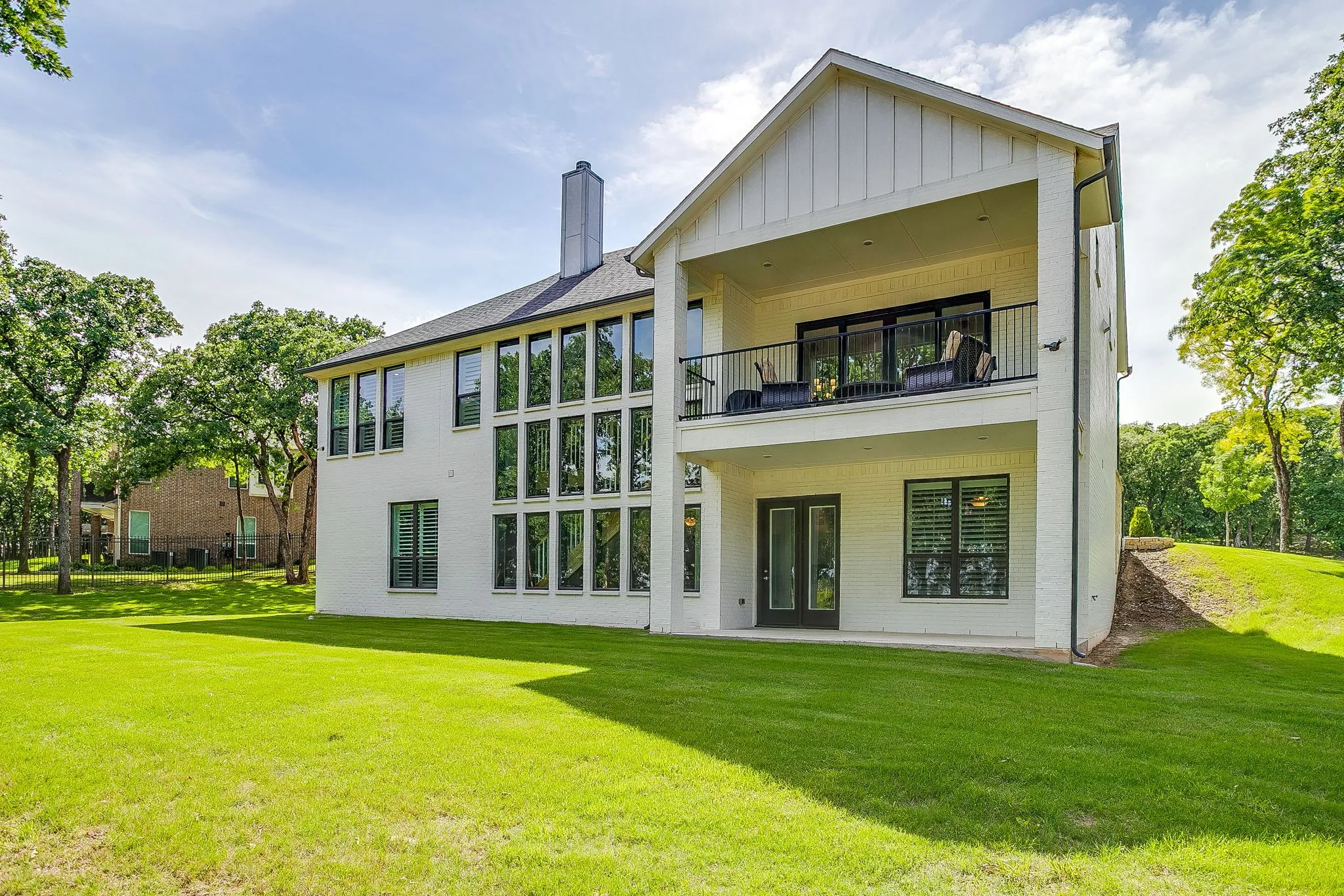 Rear View of Home