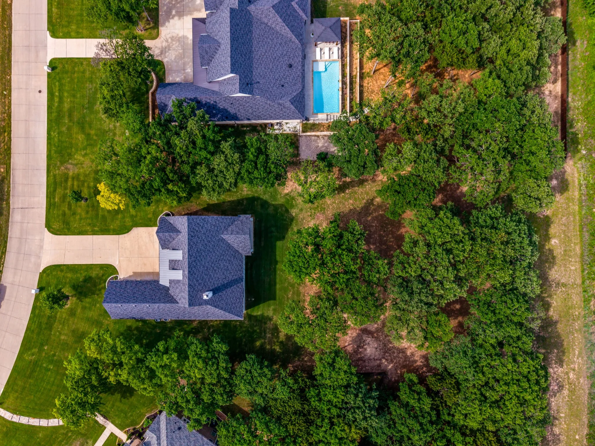 Aerial View of Home