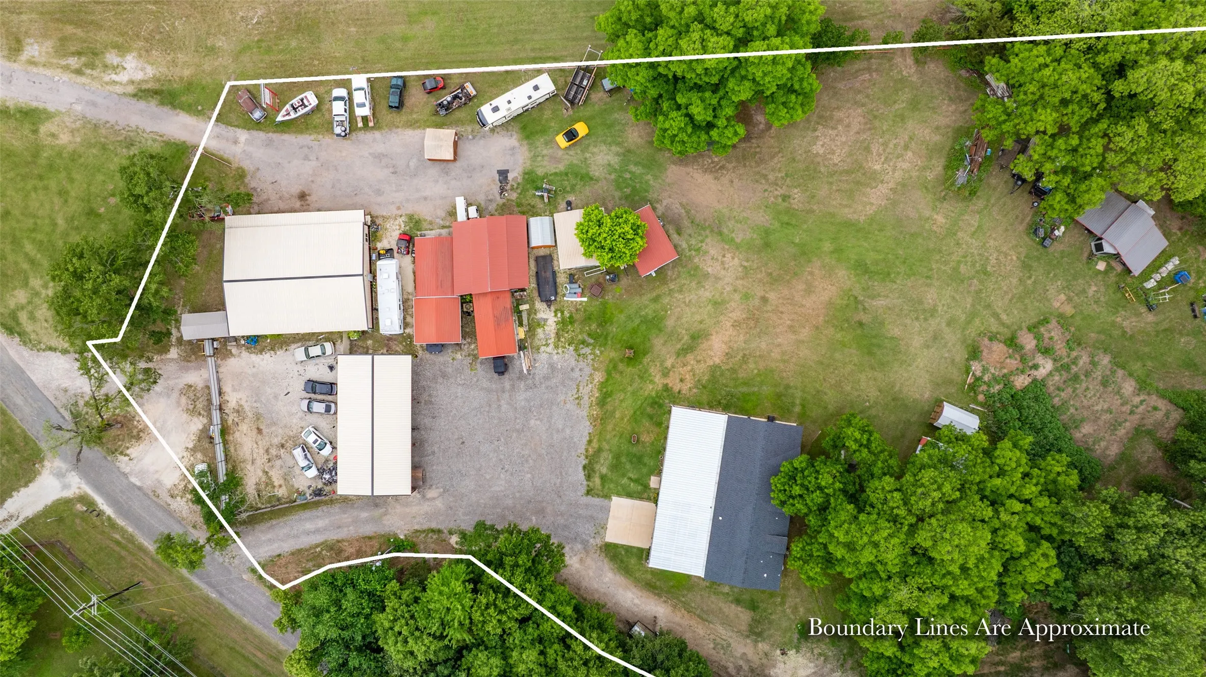 Aerial view from Shawnee Trail