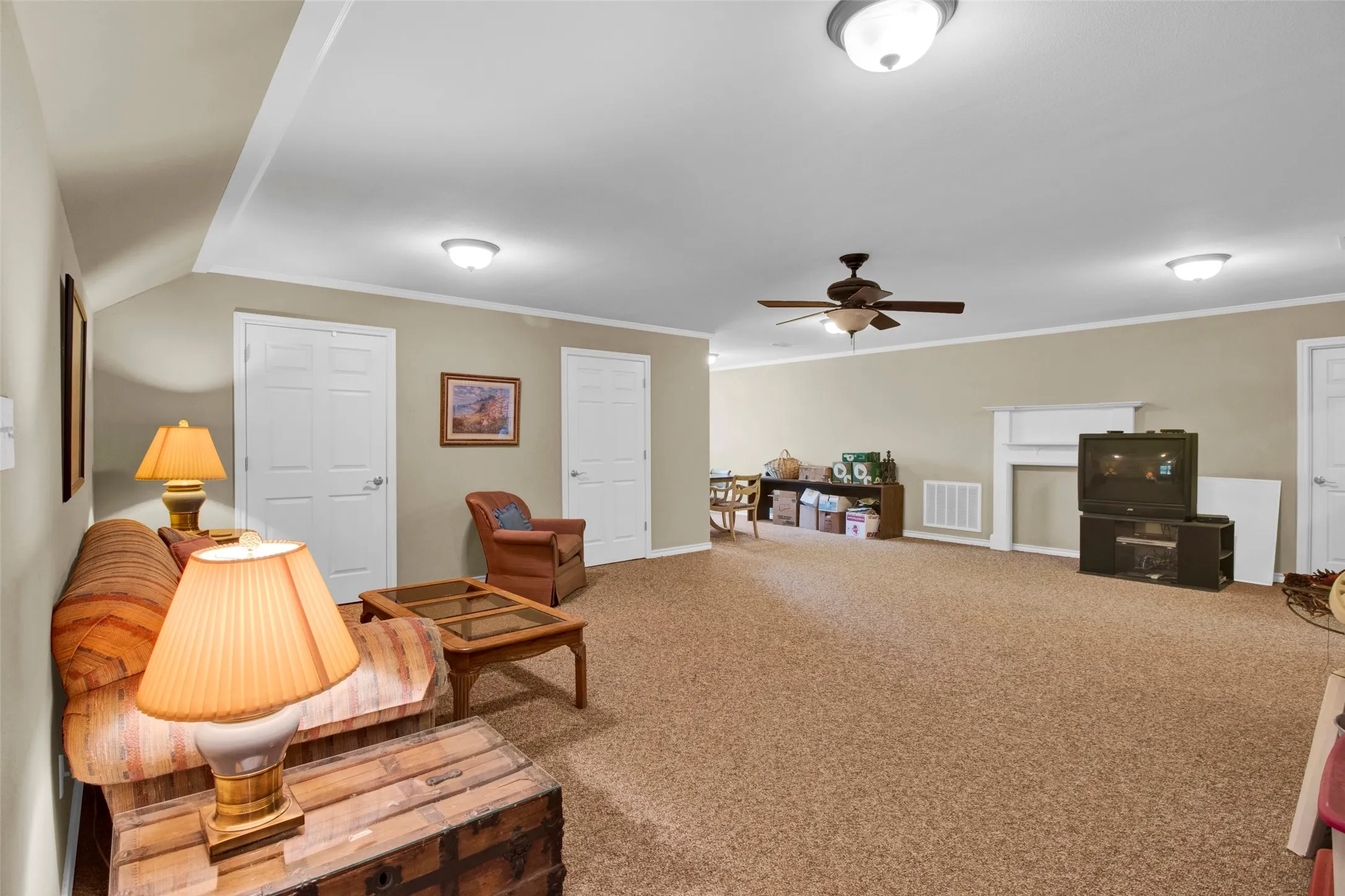 2nd Floor Living Room - its big,big space - Enjoy this space as second living, game room and closets for all the things