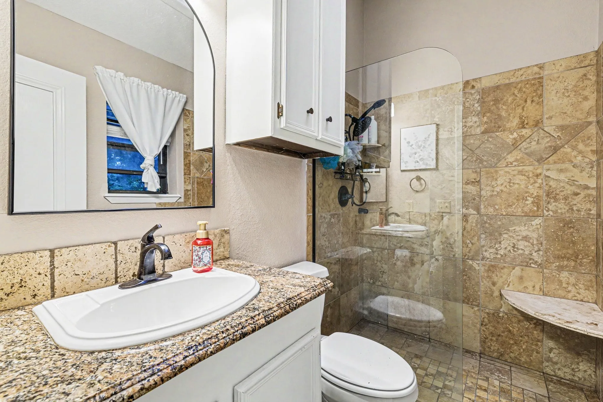 updated primary bath