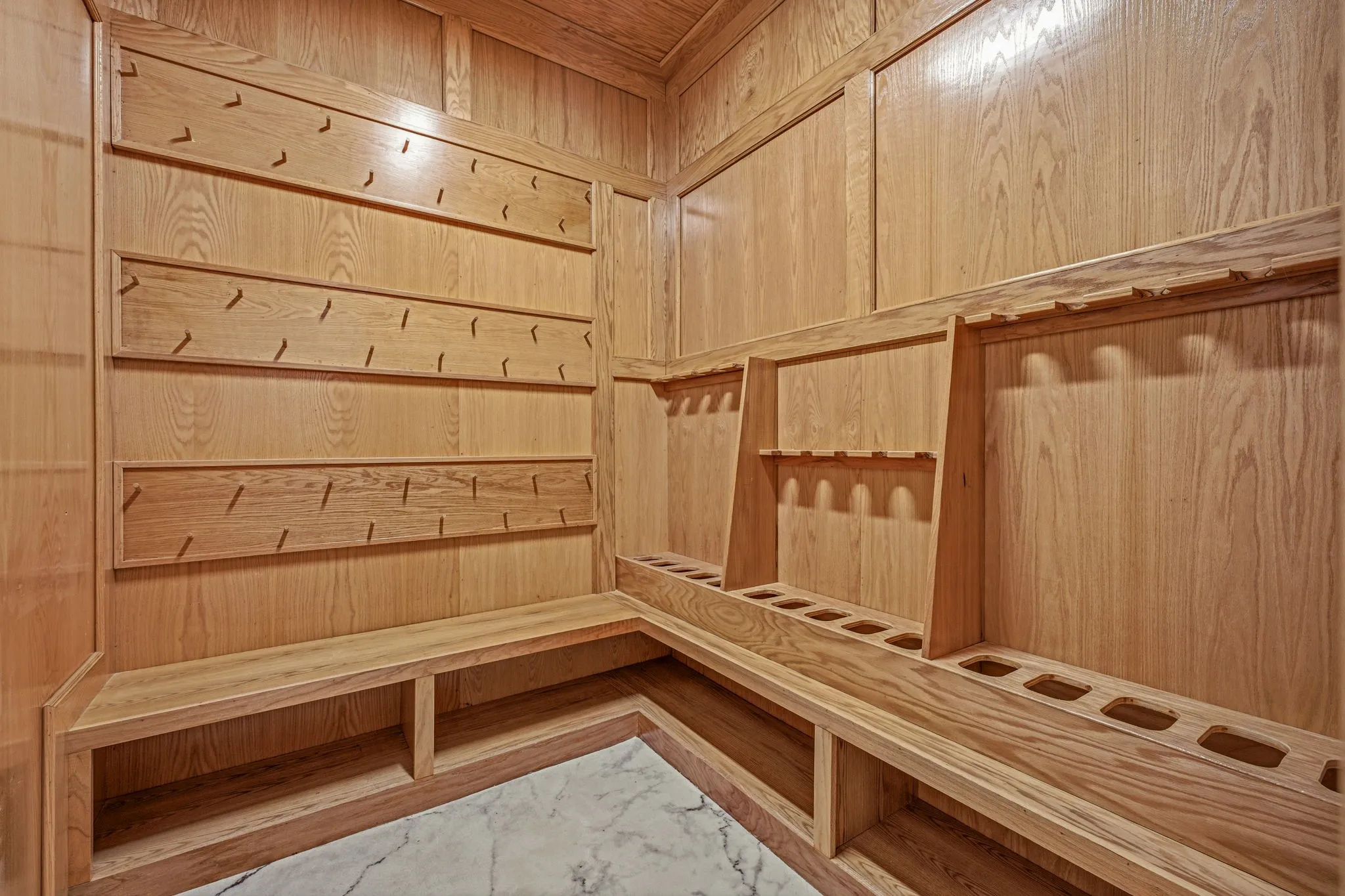 Built in Secure Firearm Storage