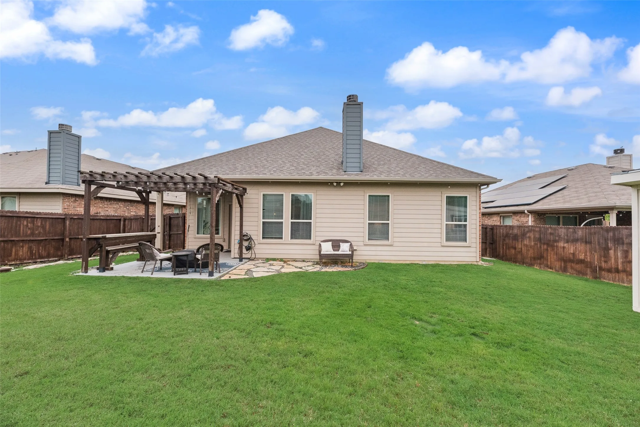 Backyard is ready for YOU!