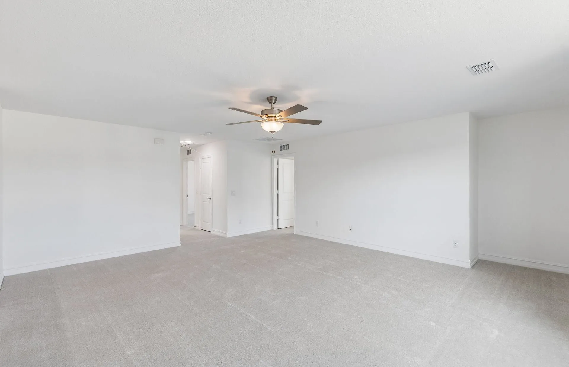 Loft on second level entry