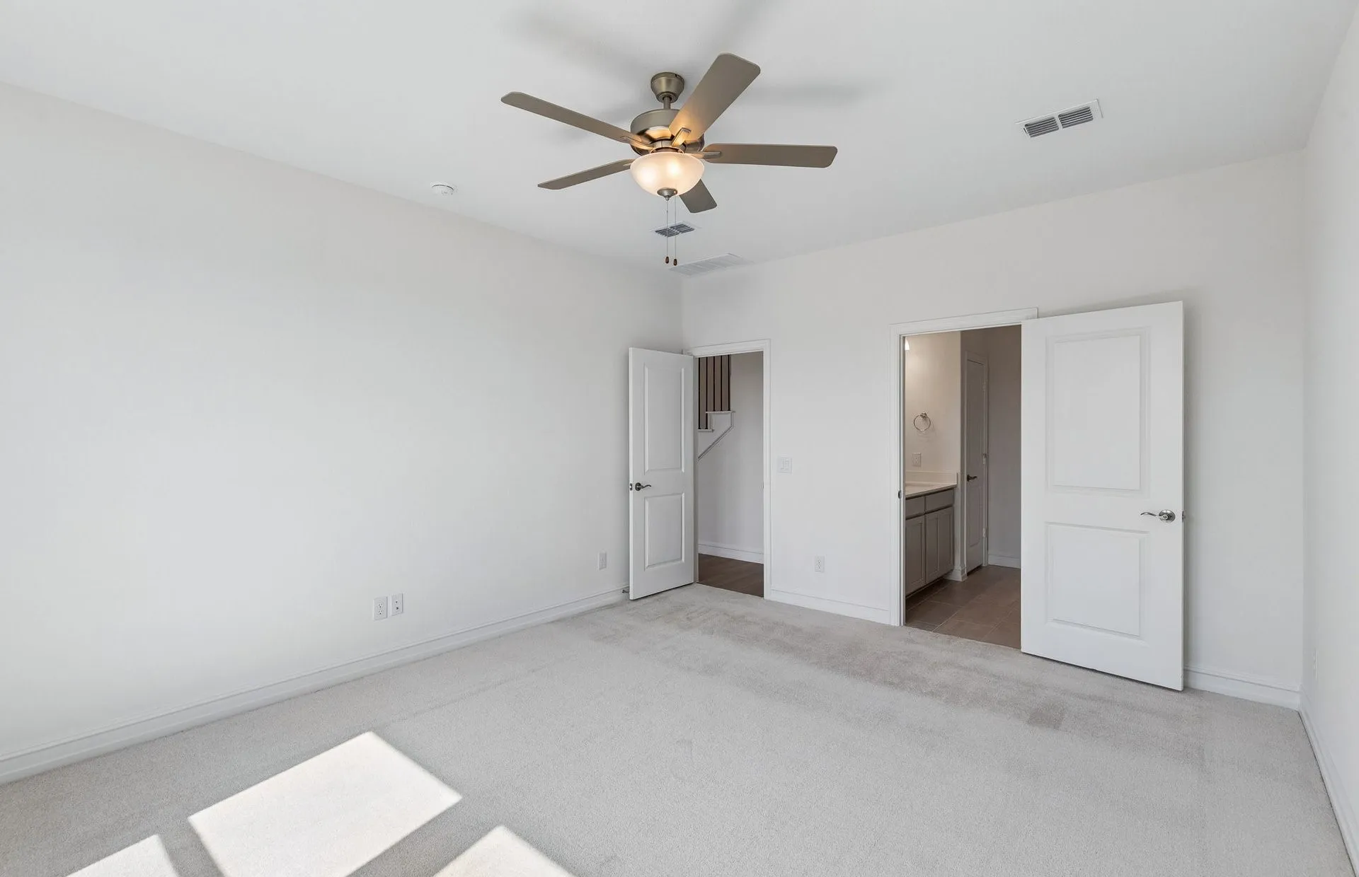 Primary suite with private bath