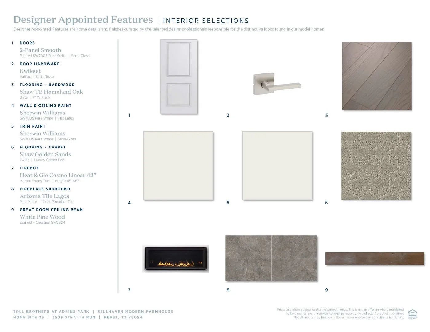 Bellhaven Modern Farmhouse-Interior Selections