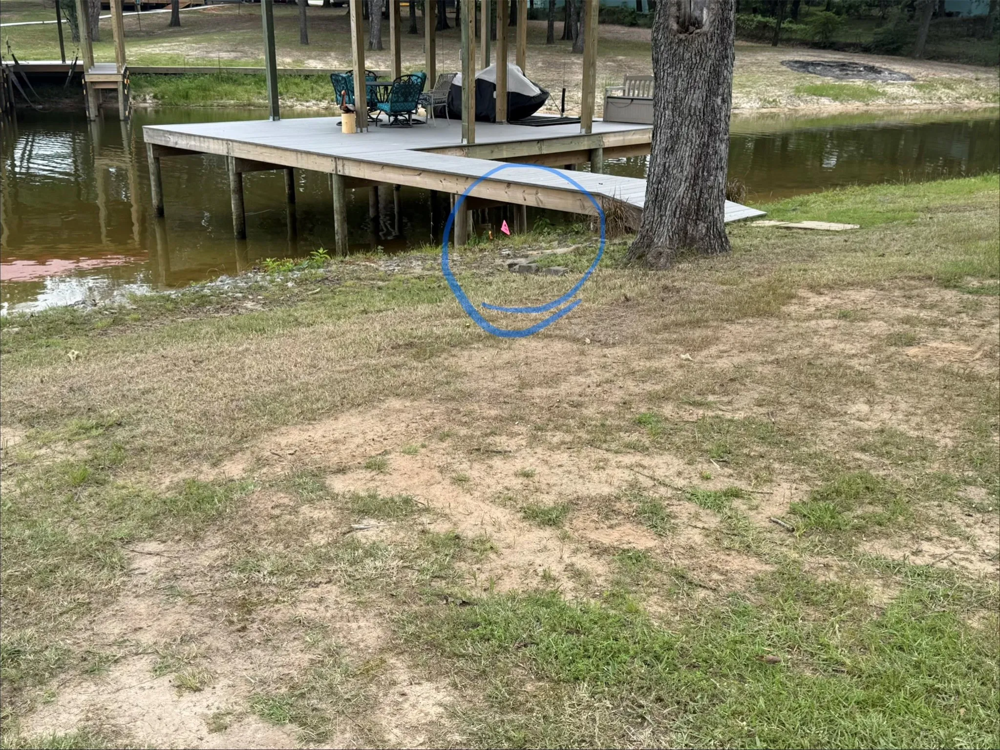 Other water line Boundary is very close to the neighbors doc