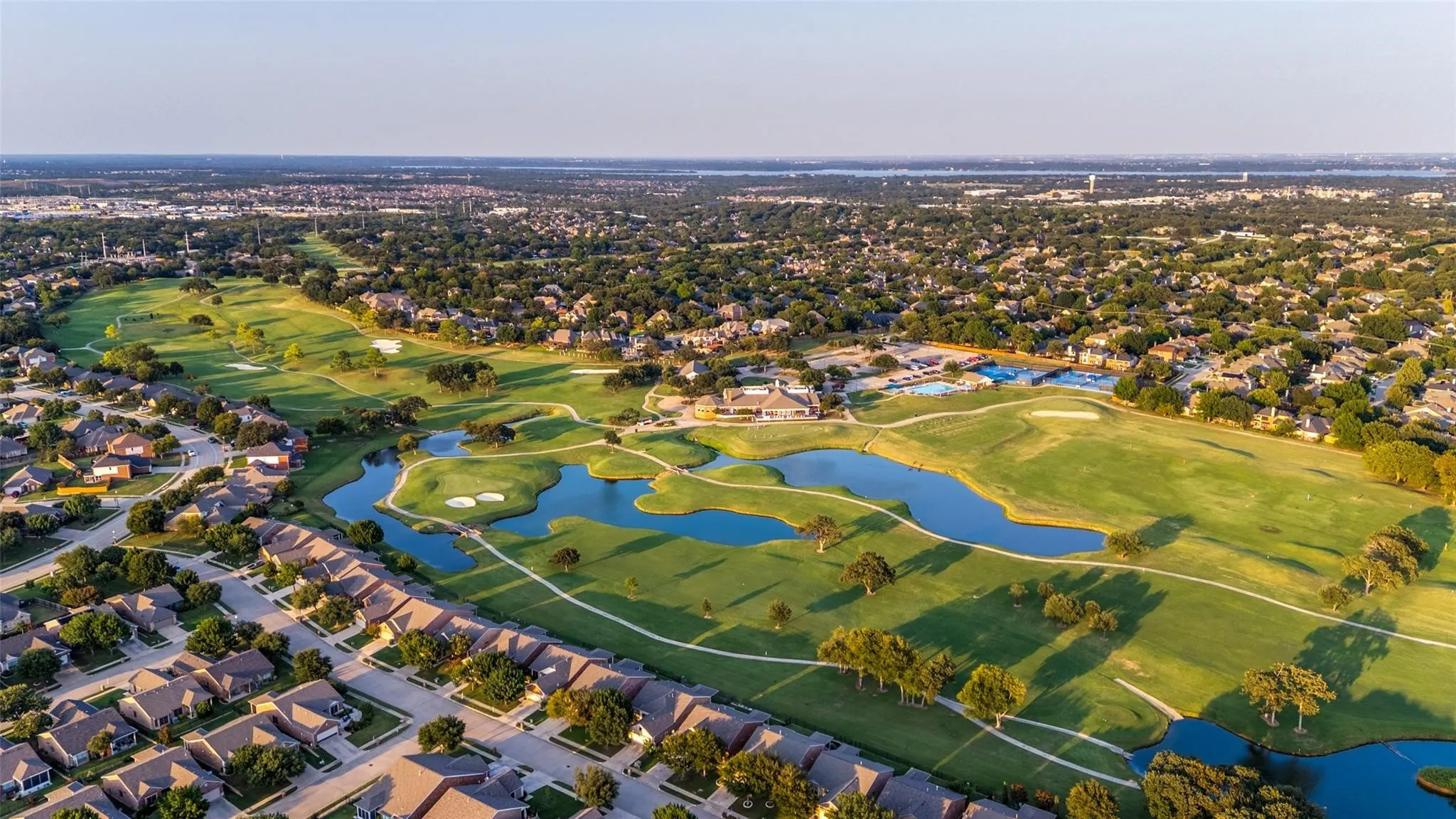 Aerial View - Oakmont Golf Course and Amenities Center