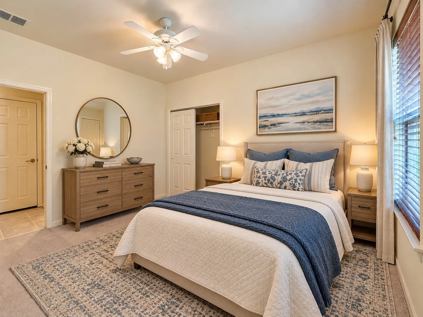 Bedroom - Virtually Staged to Show Potential
