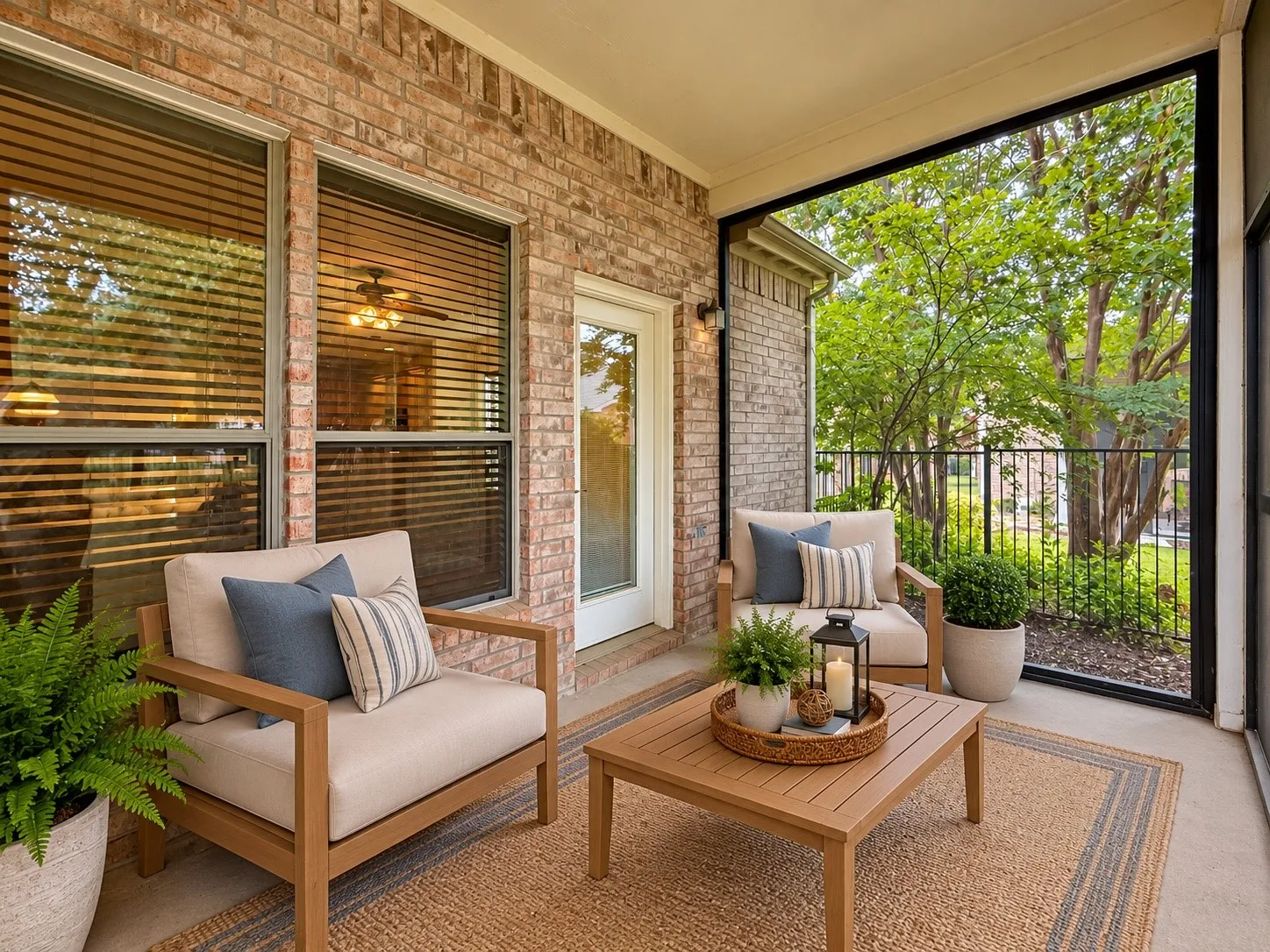 Sun Room - Virtually Staged to Show Potential