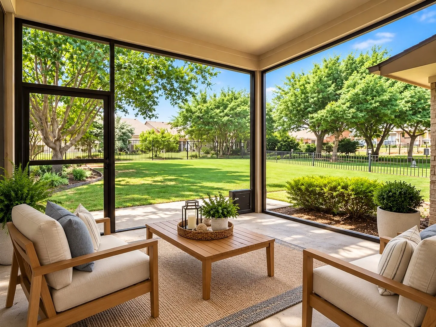 Sun Room - Virtually Staged to Show Potential