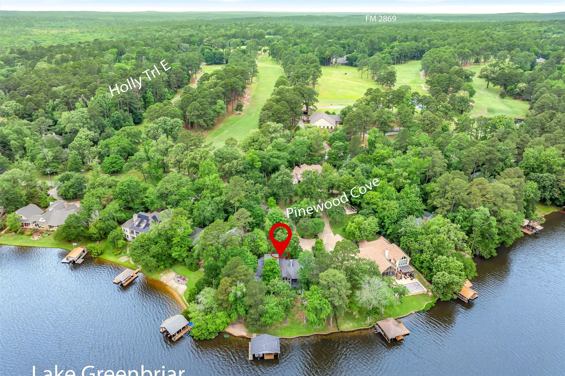 Lake Greenbriar - Holly Lake Ranch, Texas