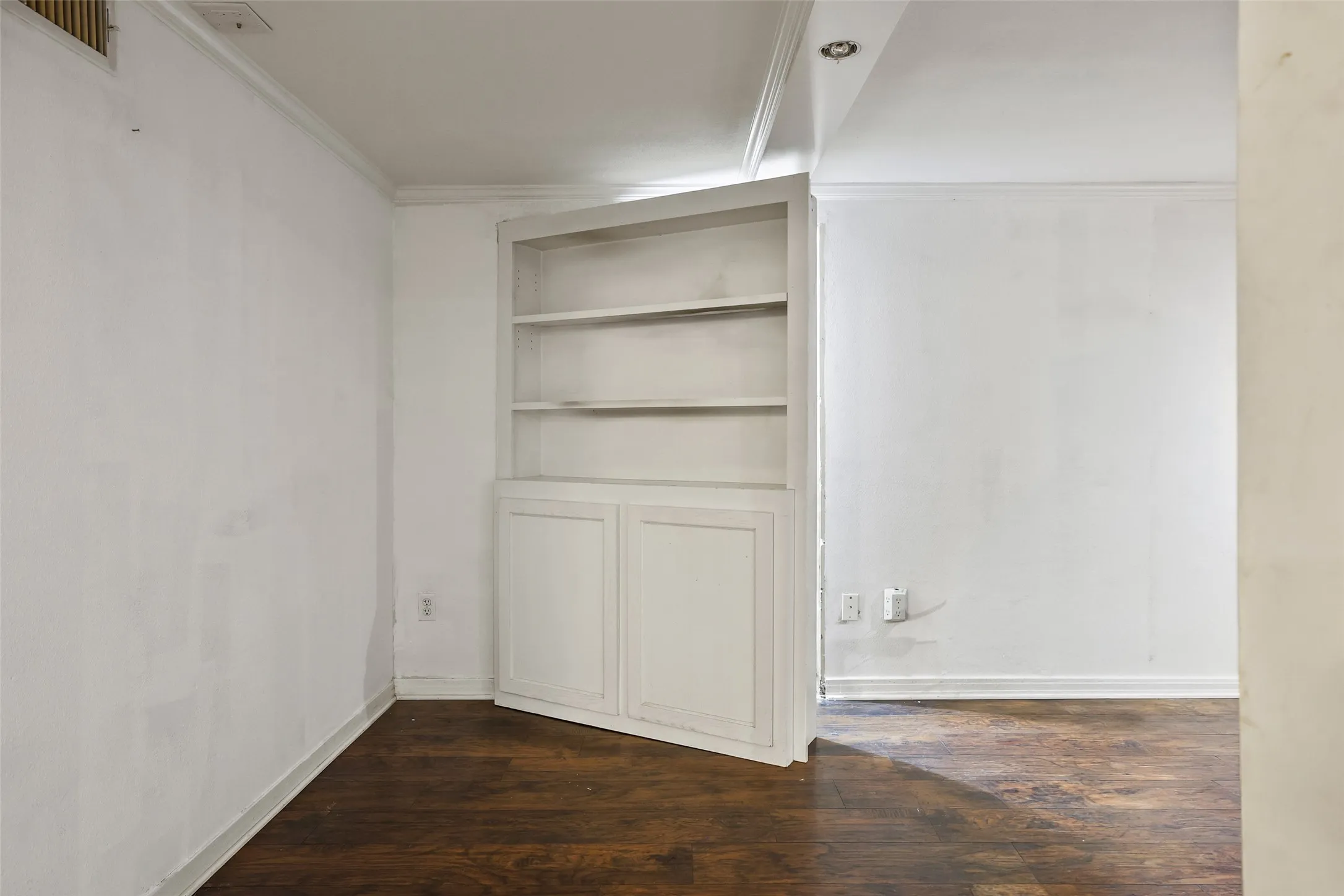 Hidden storage behind bookcase (2 of 2 in home)