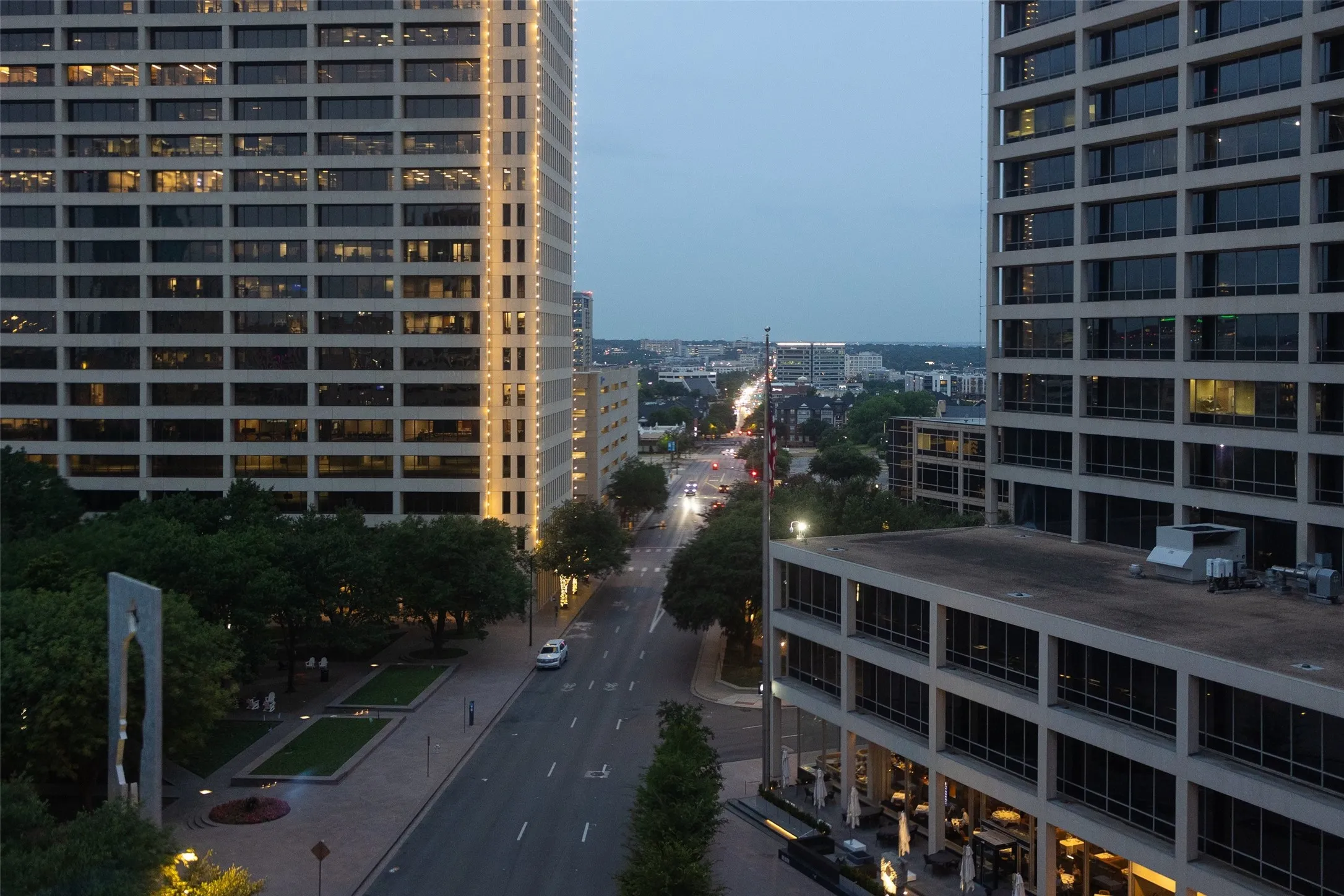 Views from condo looking west