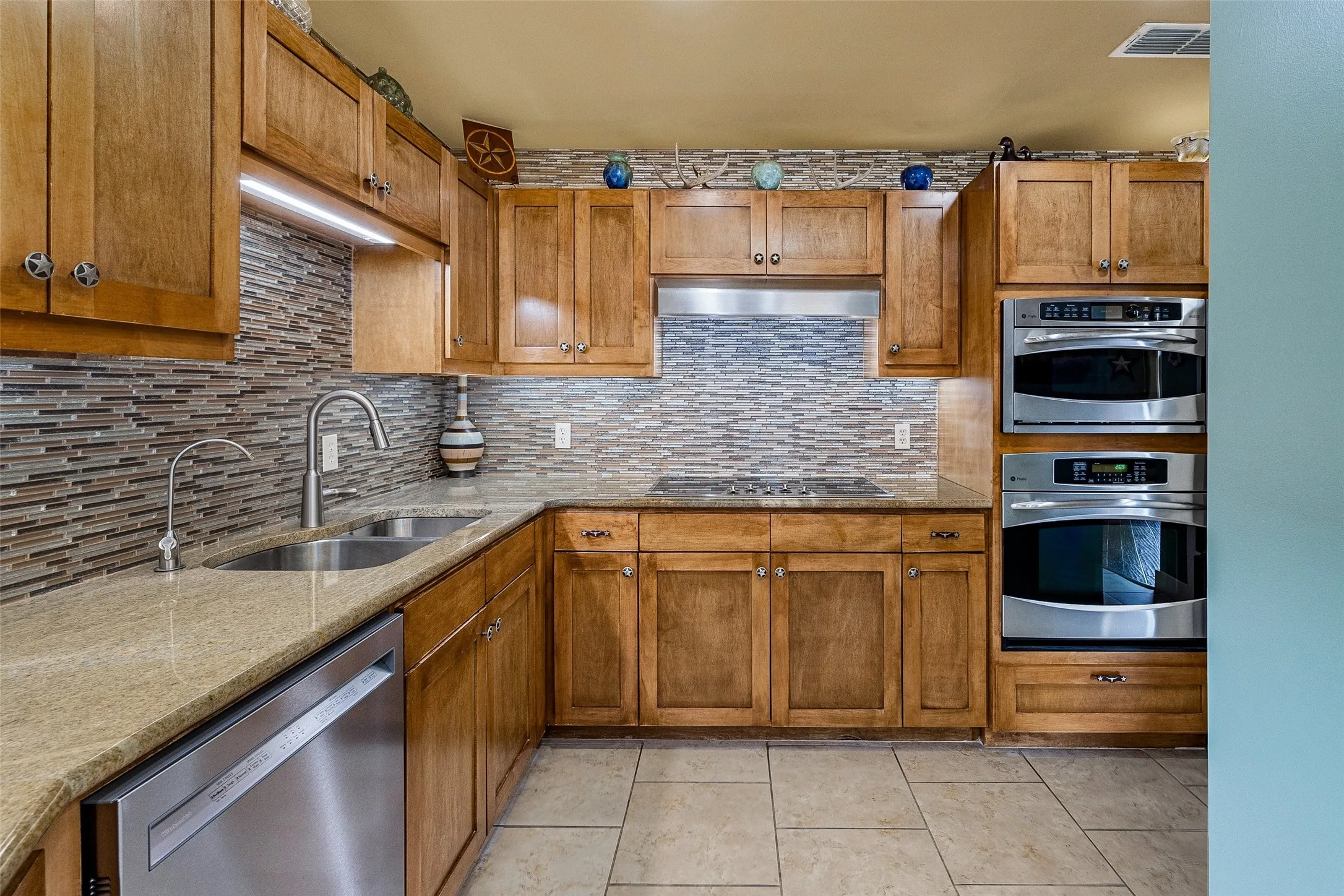 Stainless-steel appliances