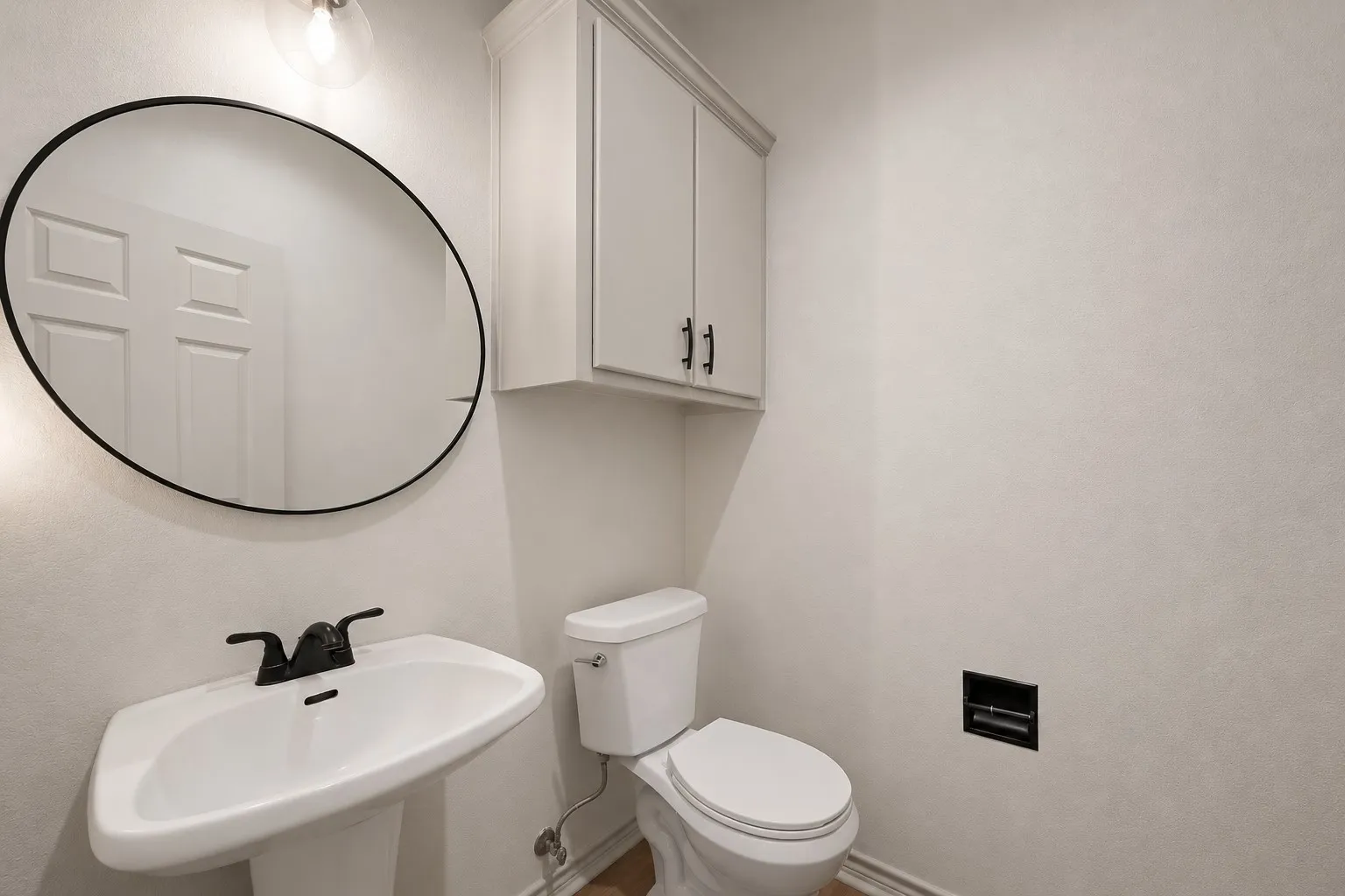 Half Bath right off of the main living area