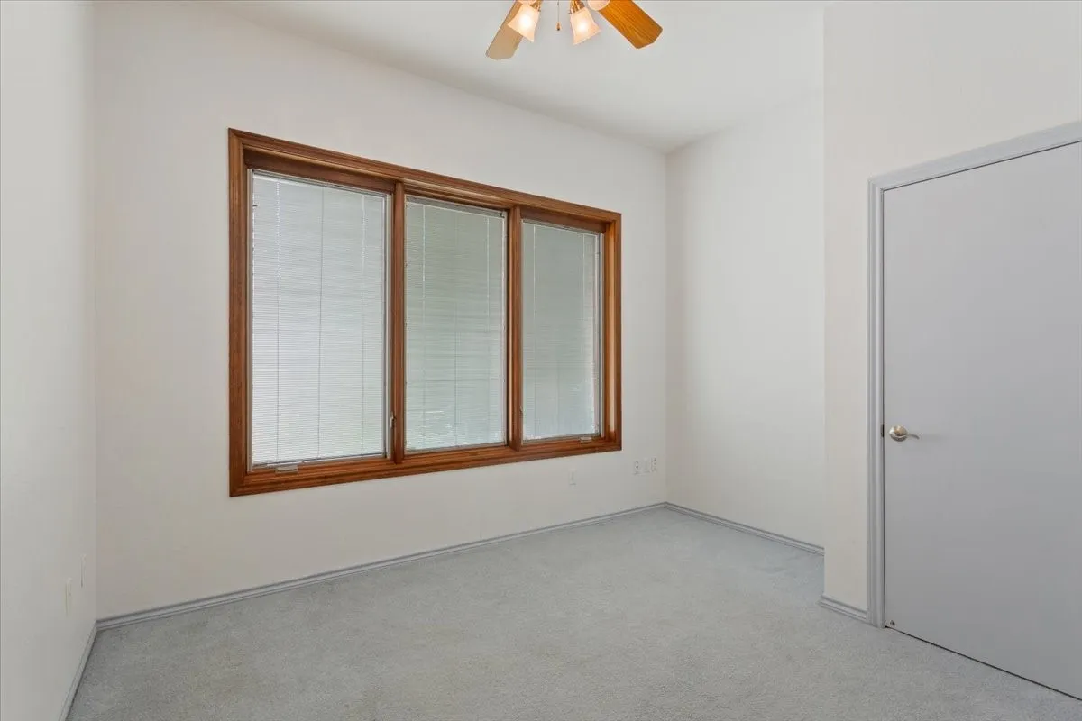 Downstairs bedroom #2 with a full bathroom